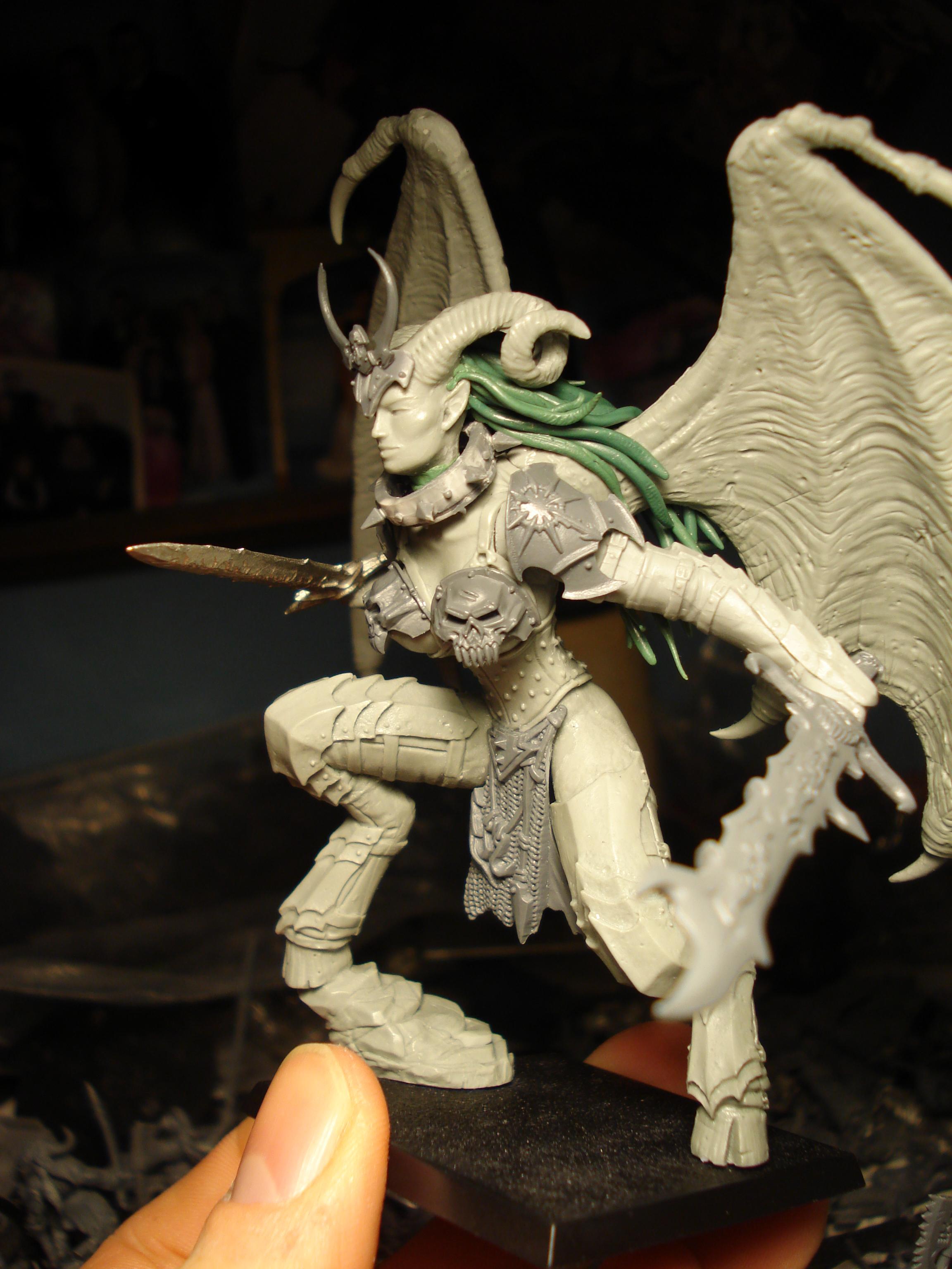Armor, Daemon Prince, Khorne, Pleasure Demon, Swords, Ultraforge, Warriors Of Chaos, Winged