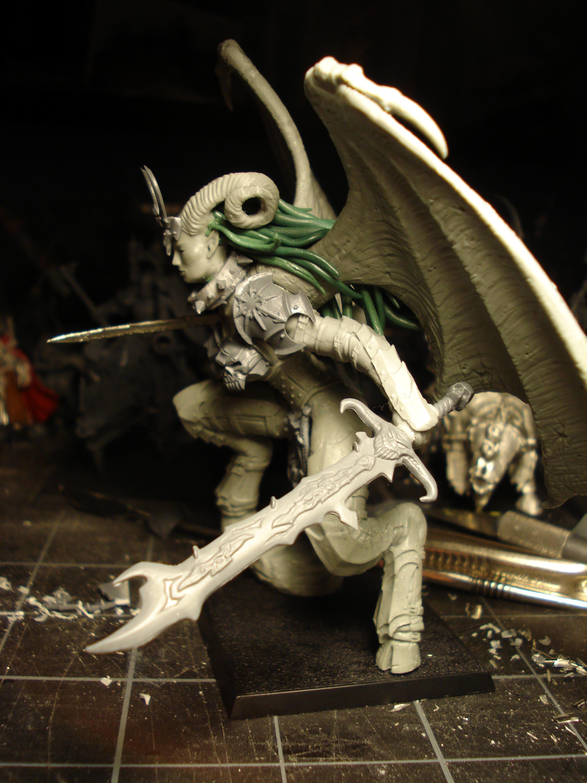 Armor, Daemon Prince, Khorne, Pleasure Demon, Swords, Ultraforge, Warriors Of Chaos, Winged