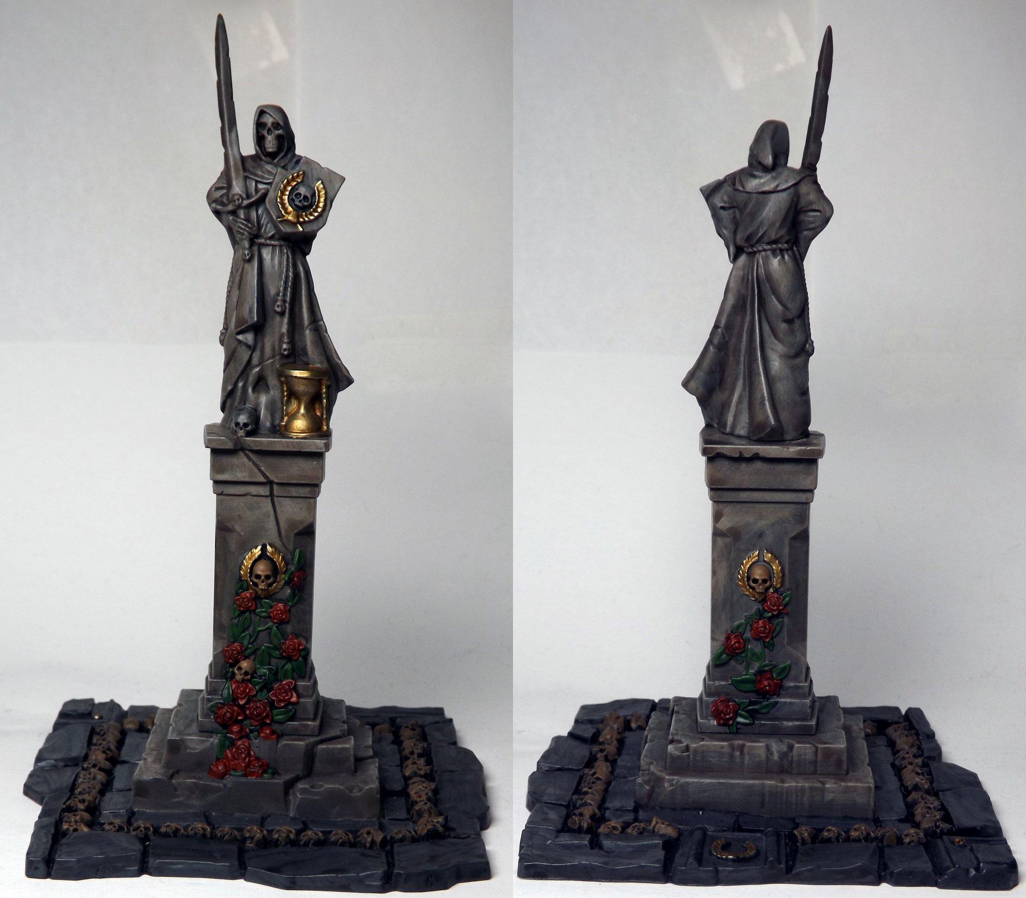 Statue, Terrain, Work In Progress