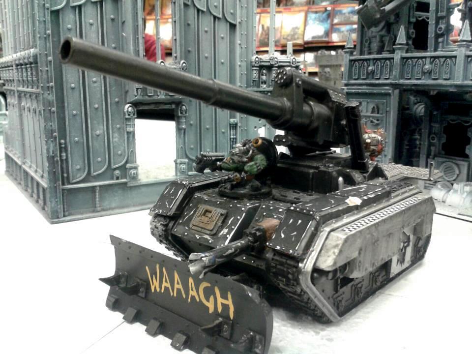 Basilisk, Boomgun, Looted, Orks, Wagon