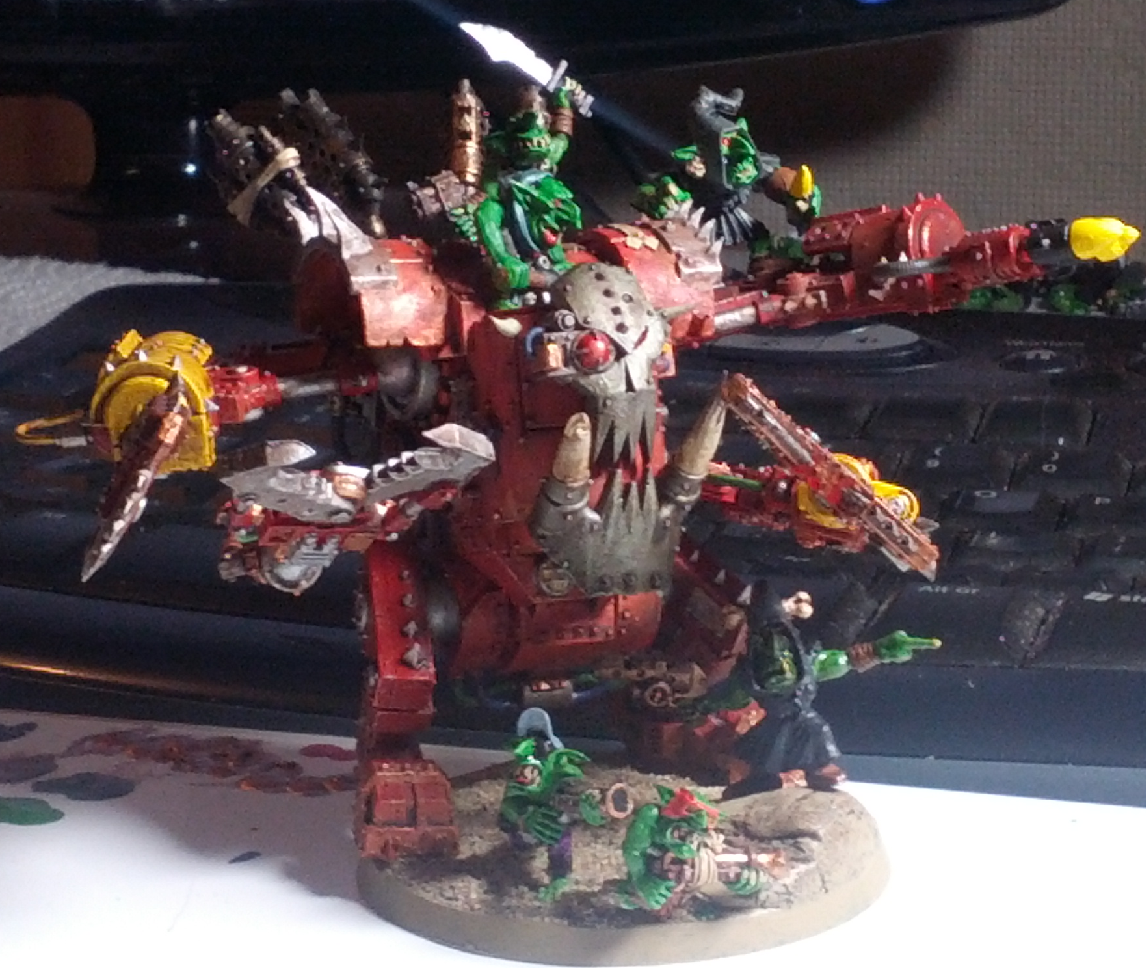 Deff Dread with Grot riggers