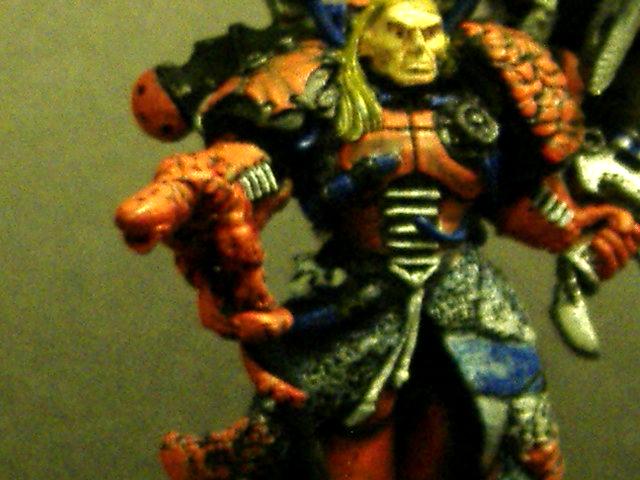 Chaos, Chaos Space Marines, Komodo, Orange, Pyre, Reptile, Salamander