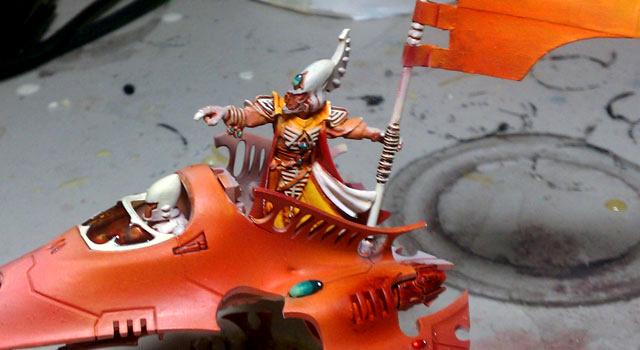 Eldar, Farseer, Jetbike, Venom, Work In Progress