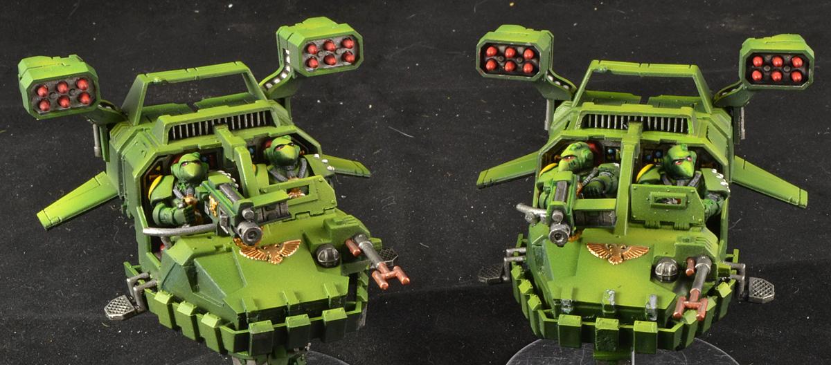 Land Speeder Typhoon, Mantis Warriors, Space Marines, Warhammer 40,000, Work In Progress
