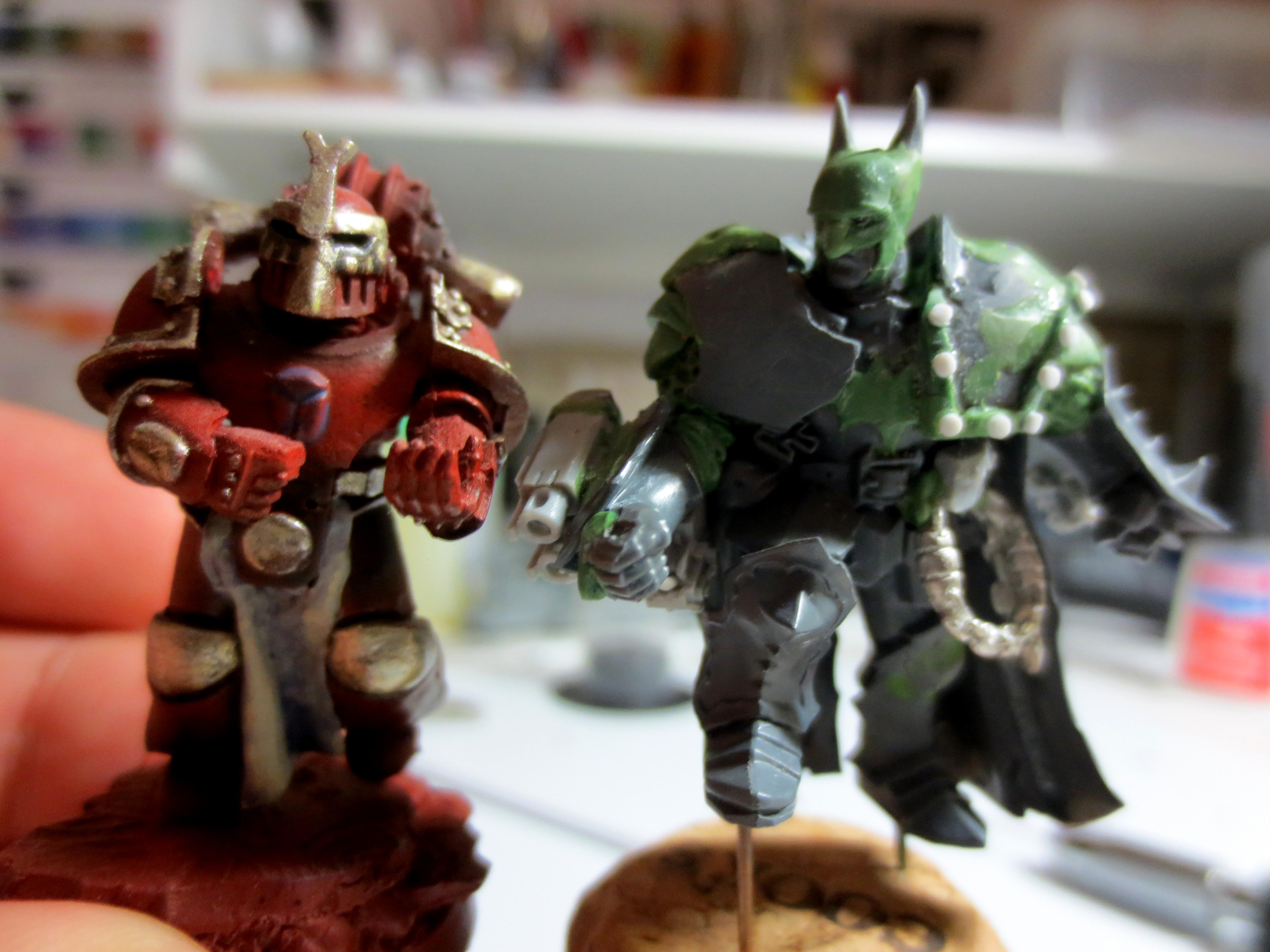 Batman, Conversion, Hunter, Inquisimunda, Inquisition, Inquisitor, Warhammer 40,000, Work In Progress