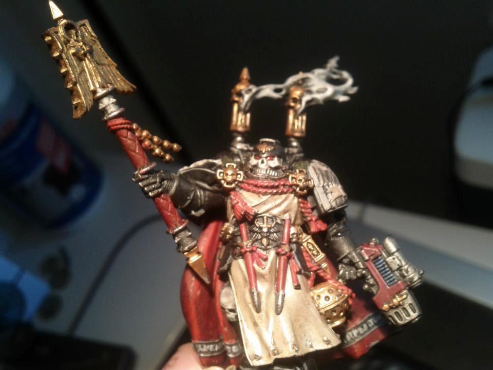 Chaplain, Dark Angels, Dark Vengeance, Nogoodpainting, Space Marines