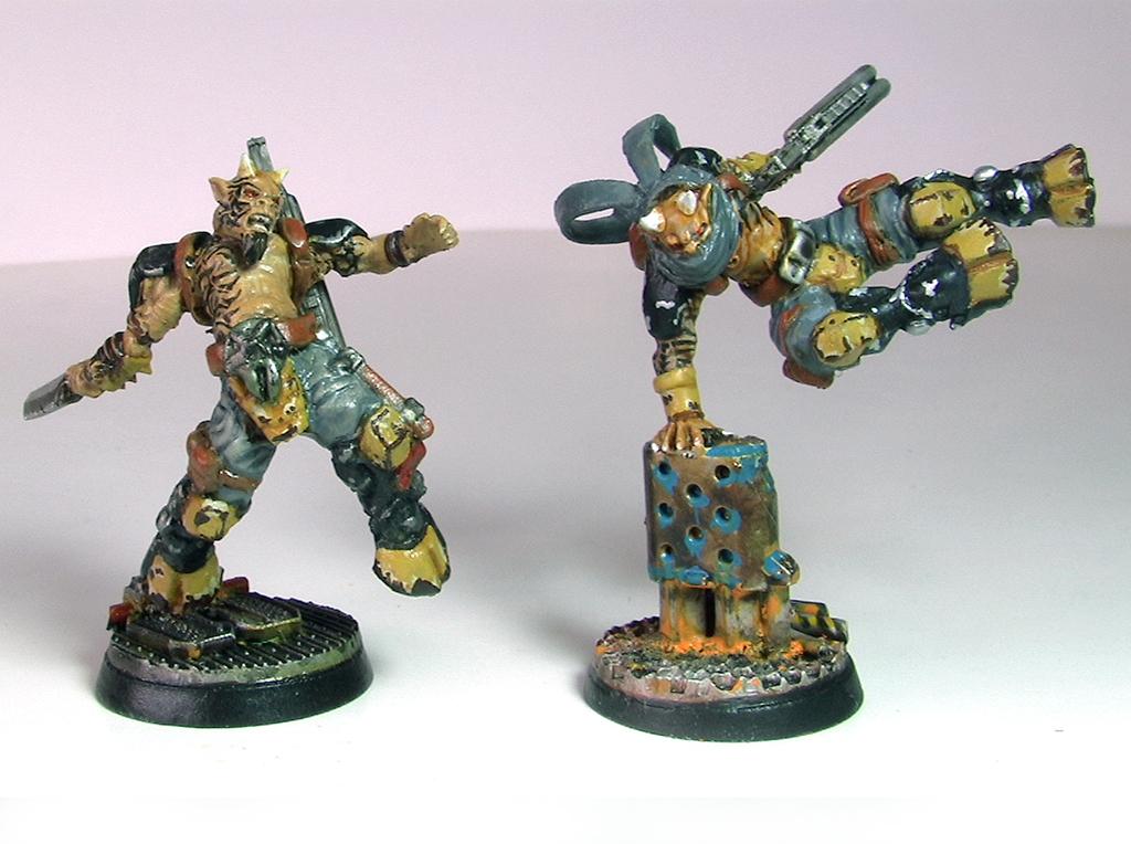 Beast, Beastmen, Gang, Ganger, Heavy, Juvies, Leader, Mercenary, Metal, Necromunda, Shotgun, Ungor, Ungrol, Warhammer 40,000