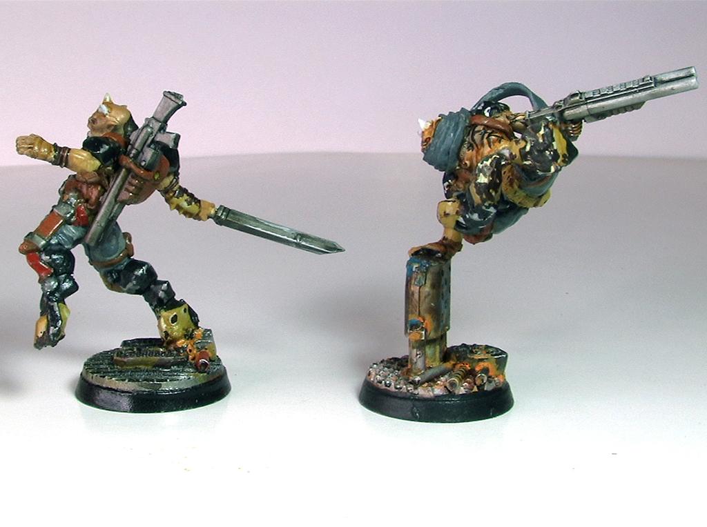 Beast, Beastmen, Gang, Ganger, Heavy, Juvies, Leader, Mercenary, Metal, Necromunda, Shotgun, Ungor, Ungrol, Warhammer 40,000
