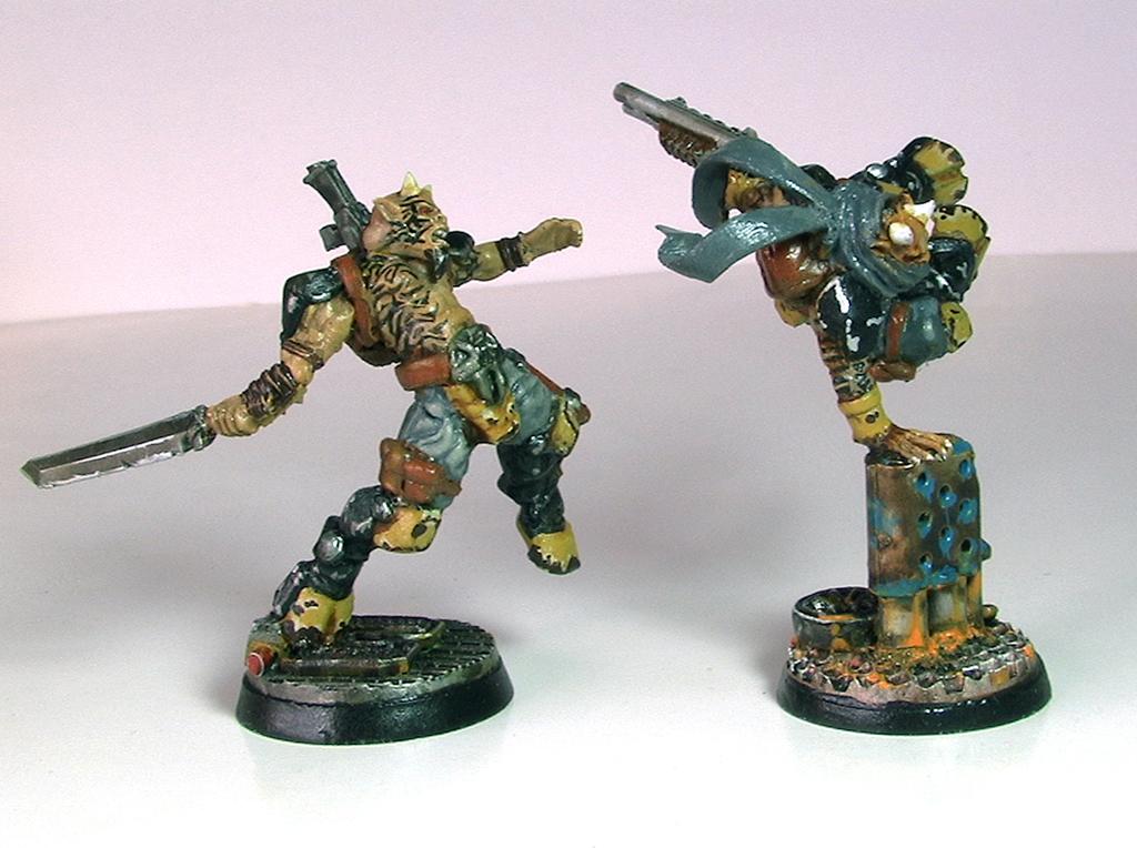Beast, Beastmen, Gang, Ganger, Heavy, Juvies, Leader, Mercenary, Metal, Necromunda, Shotgun, Ungor, Ungrol, Warhammer 40,000