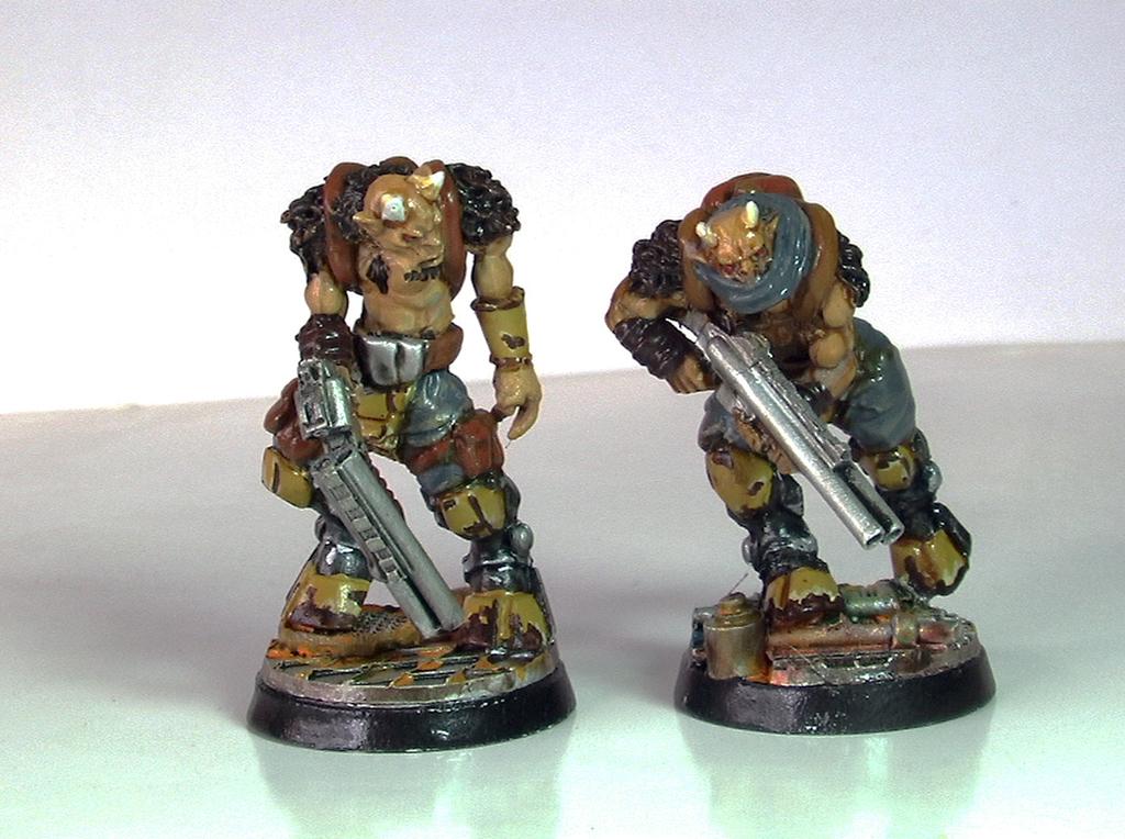 Beast, Beastmen, Gang, Ganger, Heavy, Juvies, Leader, Mercenary, Metal, Necromunda, Shotgun, Ungor, Ungrol, Warhammer 40,000