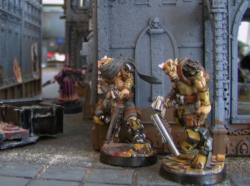 Beast, Beastmen, Gang, Ganger, Heavy, Juvies, Leader, Mercenary, Metal, Necromunda, Shotgun, Ungor, Ungrol, Warhammer 40,000