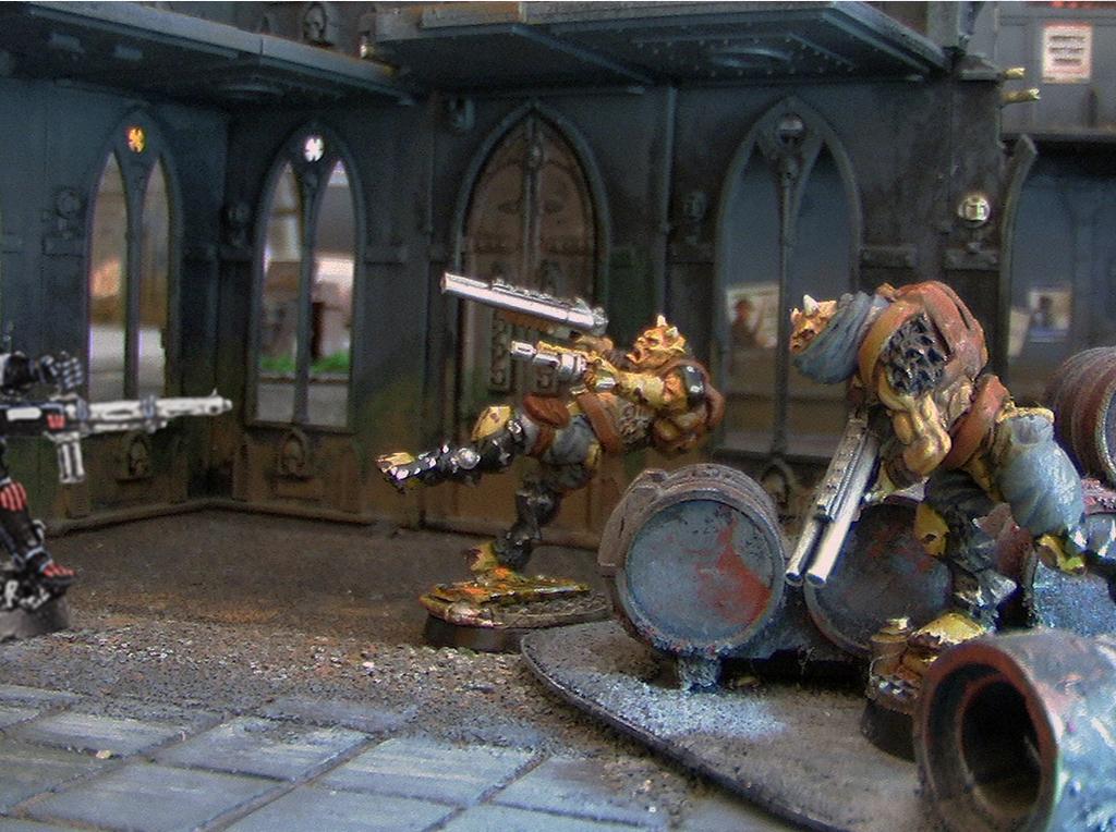 Beast, Beastmen, Gang, Ganger, Heavy, Juvies, Leader, Mercenary, Metal, Necromunda, Shotgun, Ungor, Ungrol, Warhammer 40,000