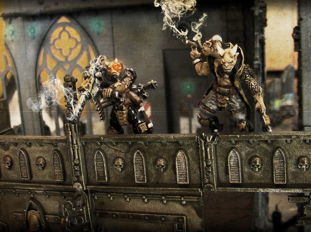 Beast, Beastmen, Gang, Ganger, Heavy, Juvies, Leader, Mercenary, Metal, Necromunda, Shotgun, Ungor, Ungrol, Warhammer 40,000