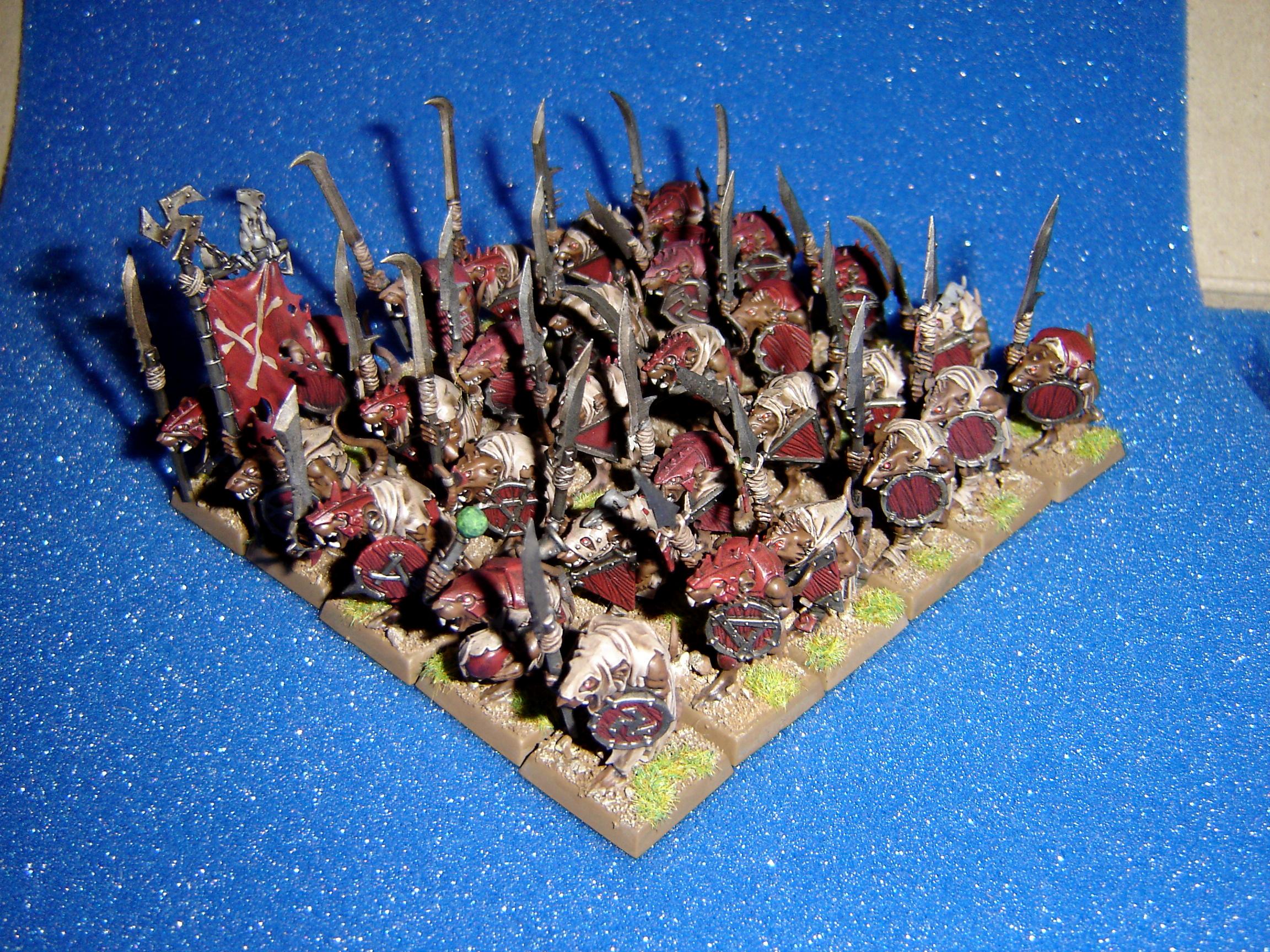Skaven Clanrats with Spears