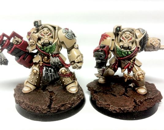 Dark Angel Deathwing Terminators close-up