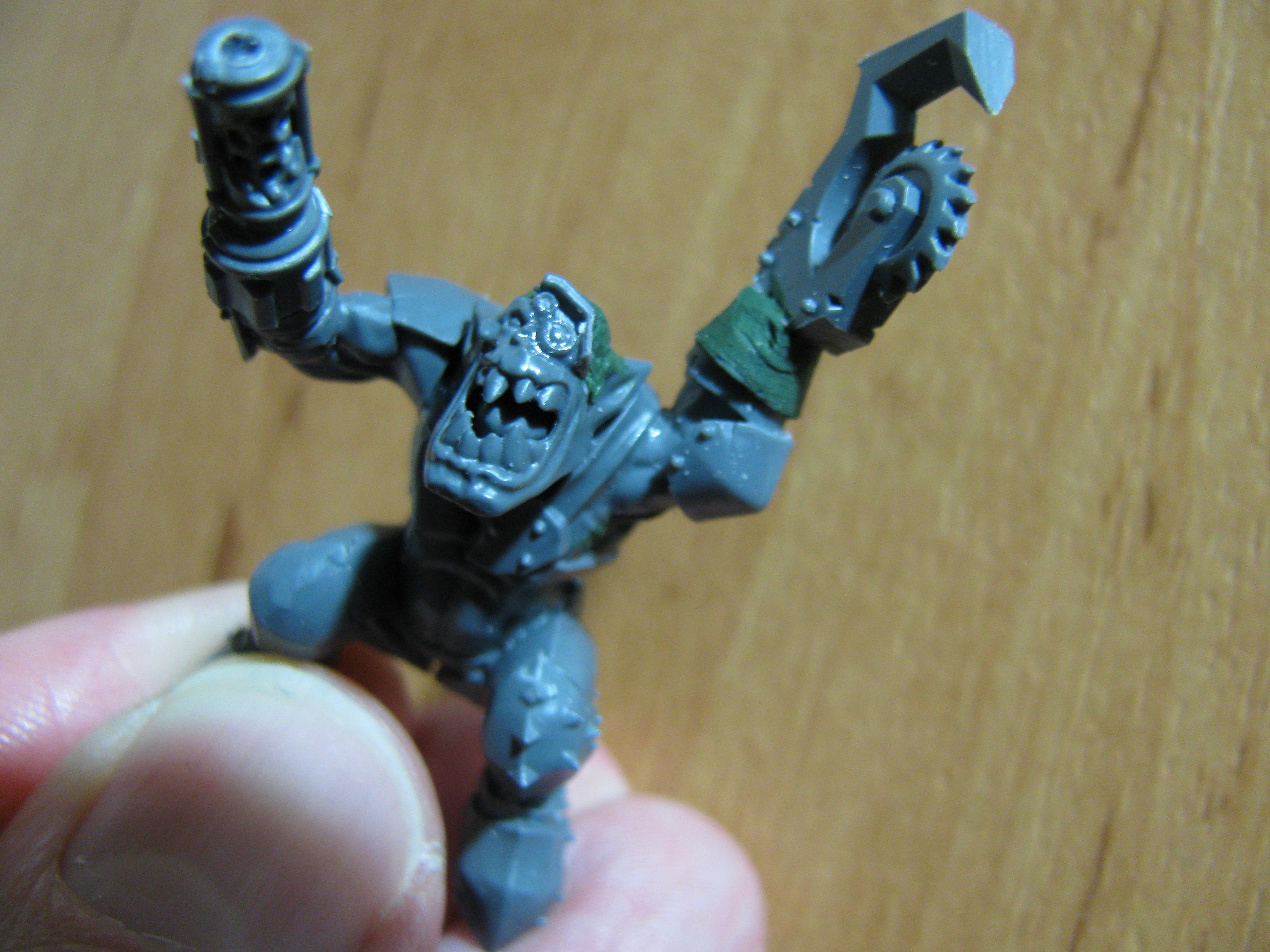 Conversion, Cyboar, Cyborks, Orks, Warhammer 40,000