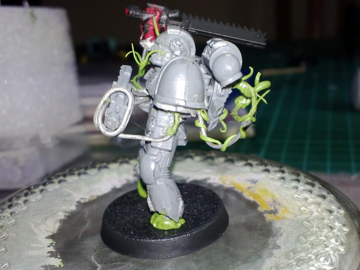 Modelling, Possessed, Space Marines, Warhammer 40,000, Work In Progress