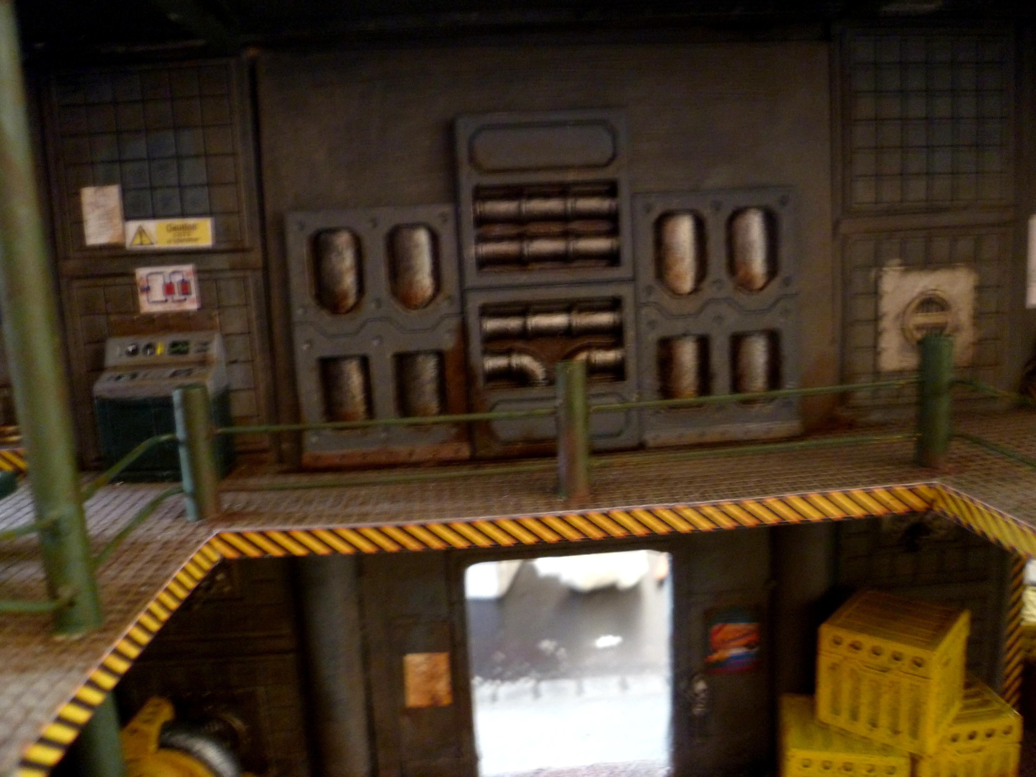 Boxes, Buildings, Cities Of Death, City, Crates, Finished, Floor, Flooring, Floors, Interior, Painted, Panels, Pipe, Pipes, Terrain, Wall, Walls