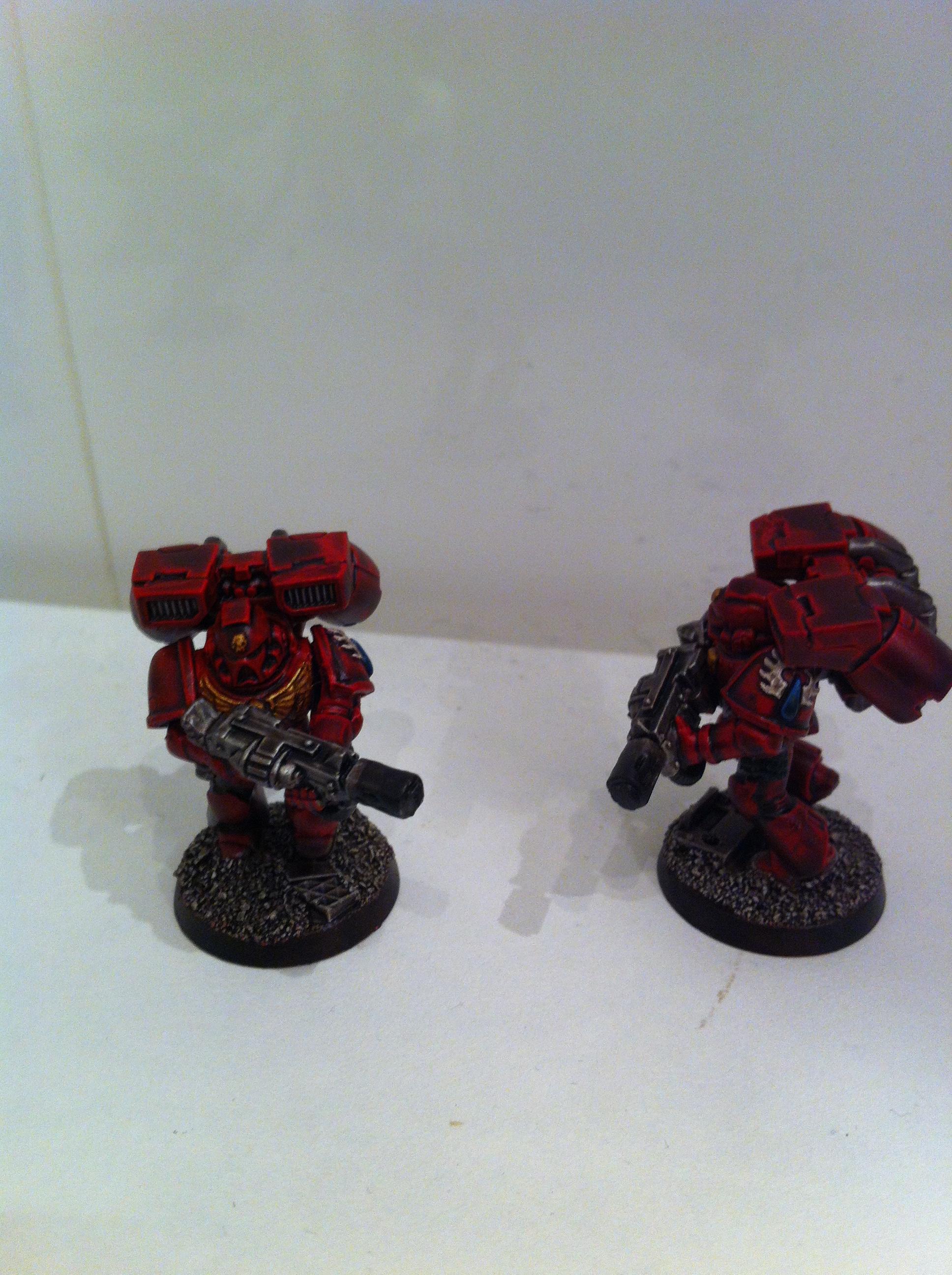 BA assult marines with meltas