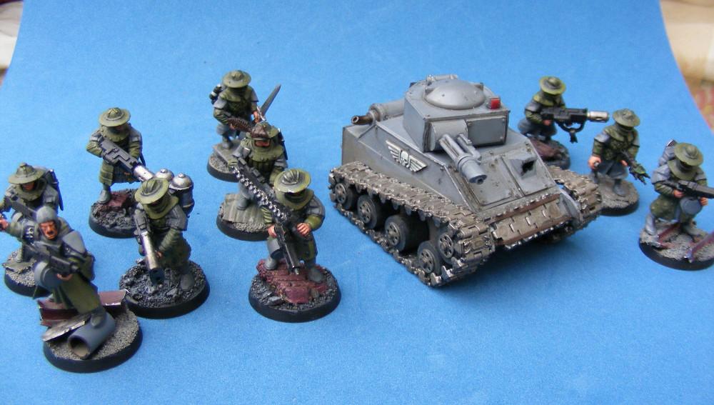 Genswick, Imperial Guard, Sentinel, Siege Army, Warhammer 40,000