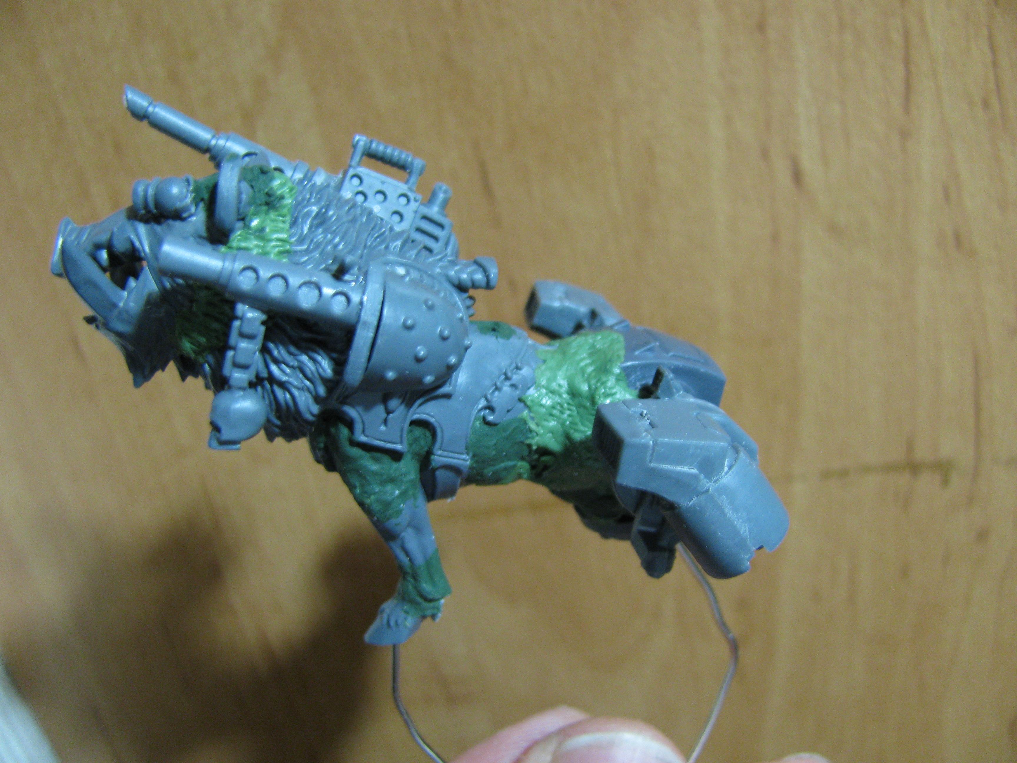 Conversion, Cyboar, Cyborks, Orks, Warhammer 40,000