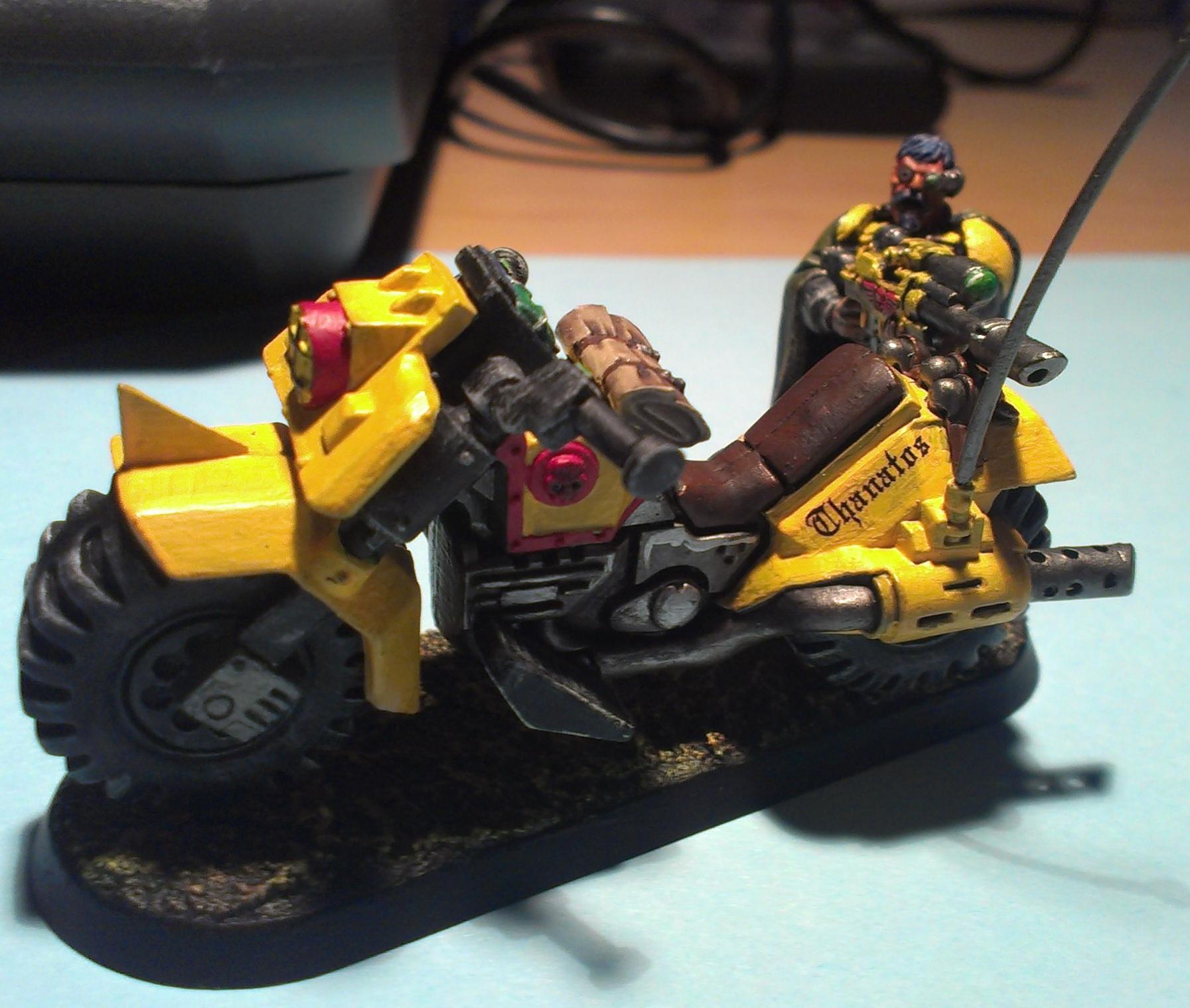 Bike, Headquarters, Imperial Guard, Snipers, Thanatos