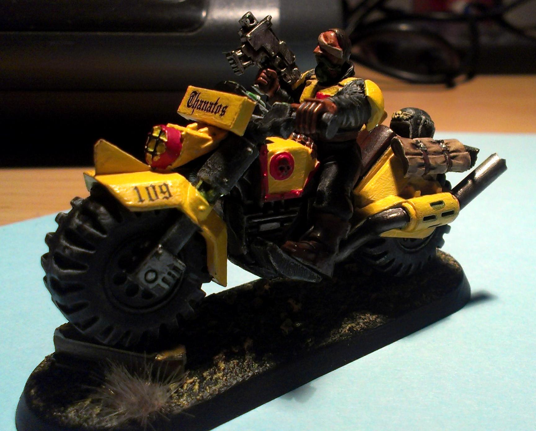 Bike, Headquarters, Imperial Guard, Snipers, Thanatos