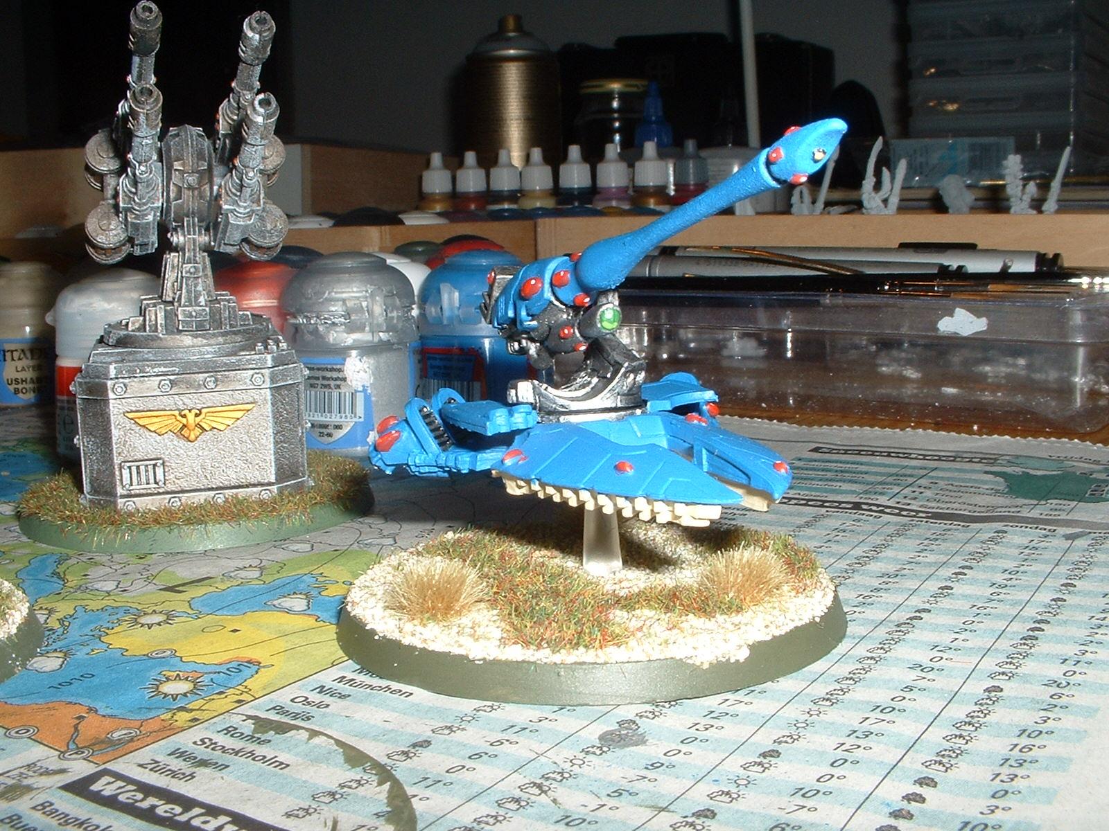 Alaitoc, Conversion, Eldar, Gun Emplacement, Icarus Lascannon