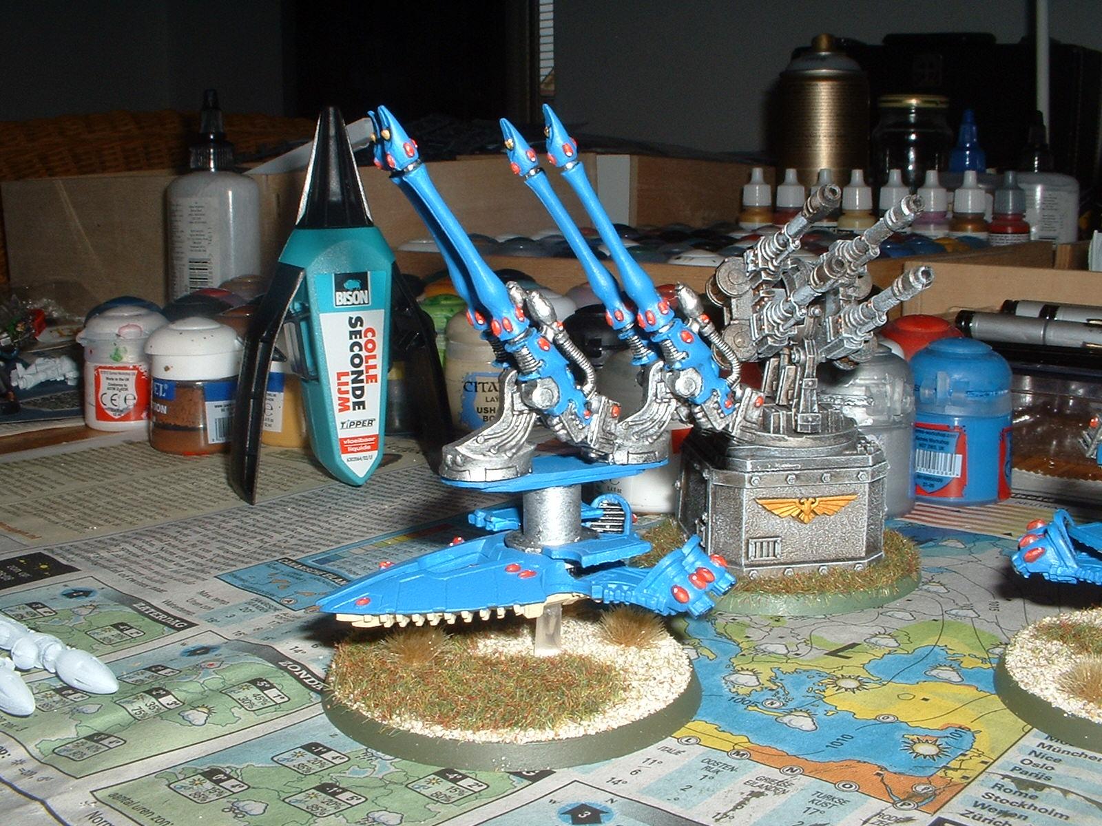 Alaitoc, Conversion, Eldar, Gun Emplacement, Quad-gun