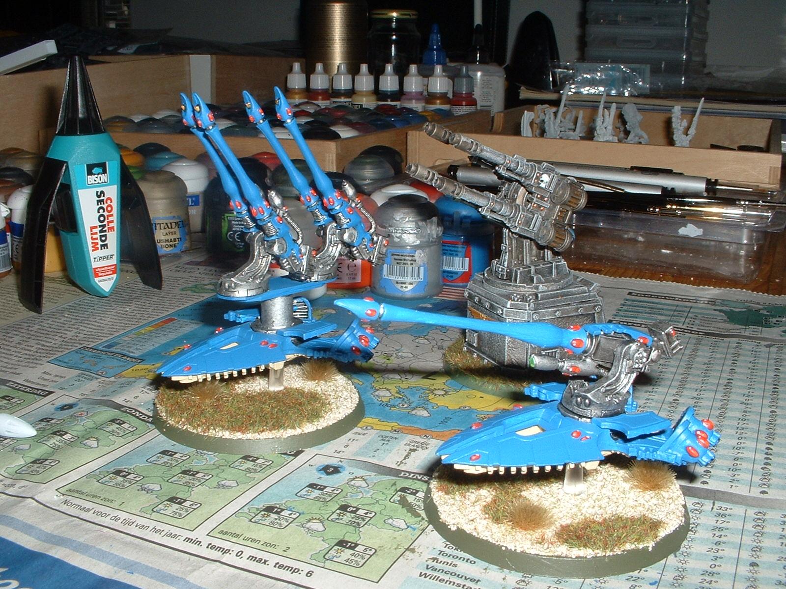 Alaitoc, Eldar, Gun Emplacement, Icarus Lascannon, Quad-gun