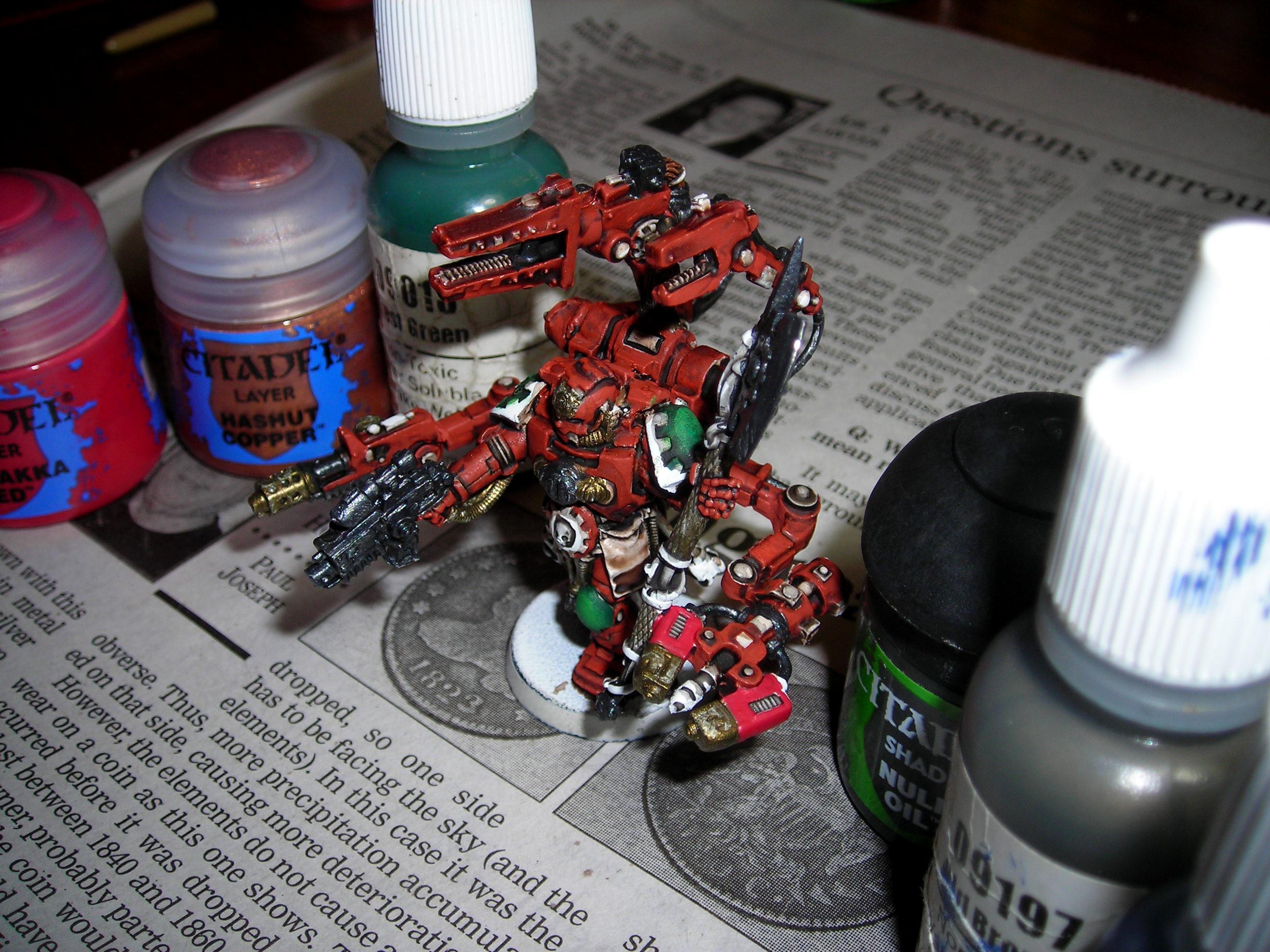Space Marines, Tech-marine Tutorial, Tech-marine Tutorial5, Techmarine, Techmarine Tutorial 5, Tutorial