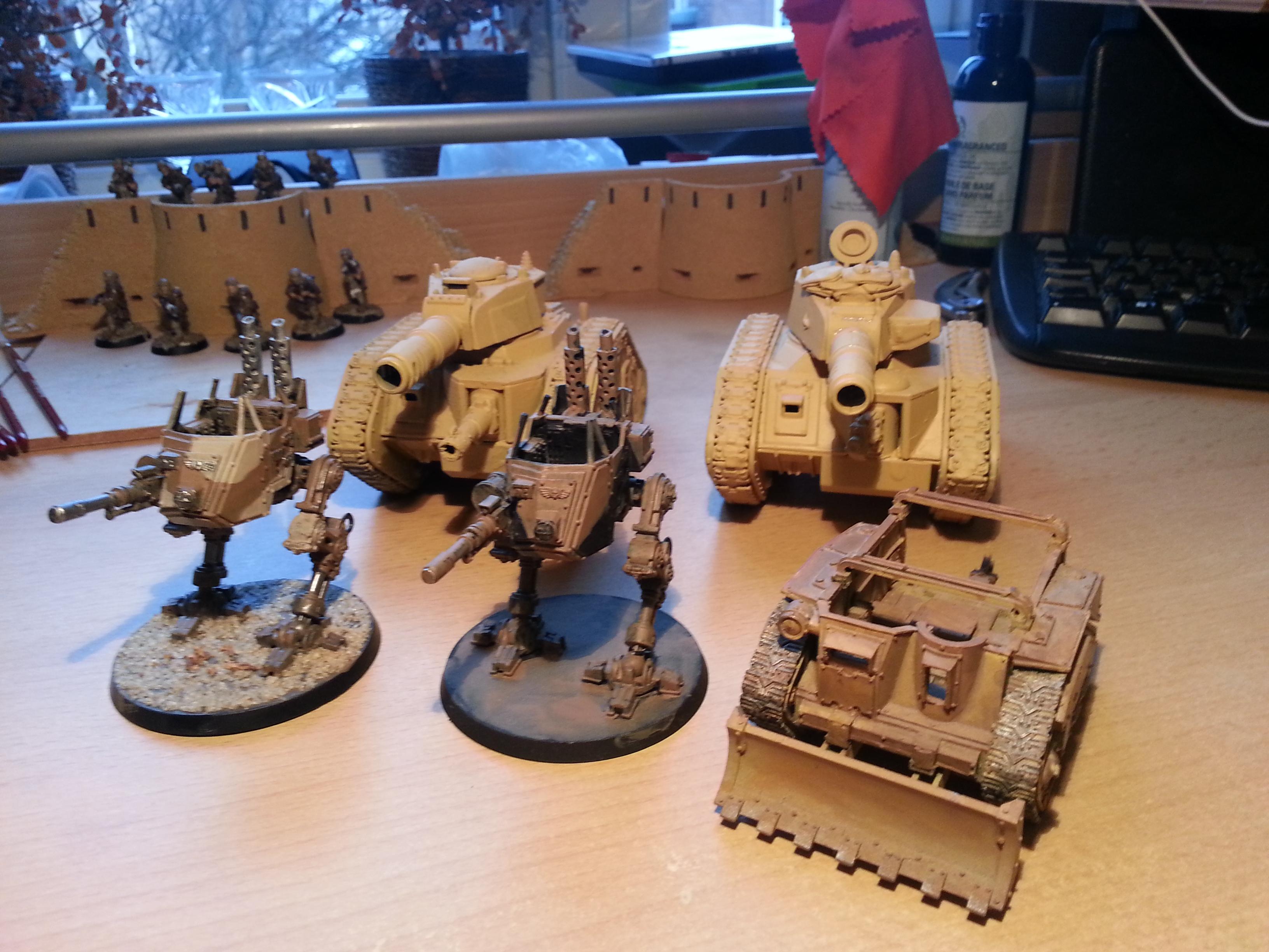 Centaur, Leman, Russ, Sentinel, Tallarn Desert Raiders