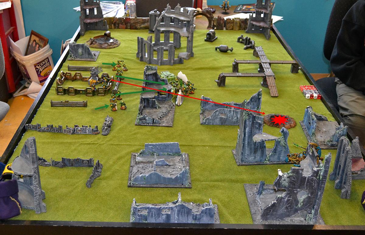 Battle Report, Necrons, Space Marines, Warhammer 40,000