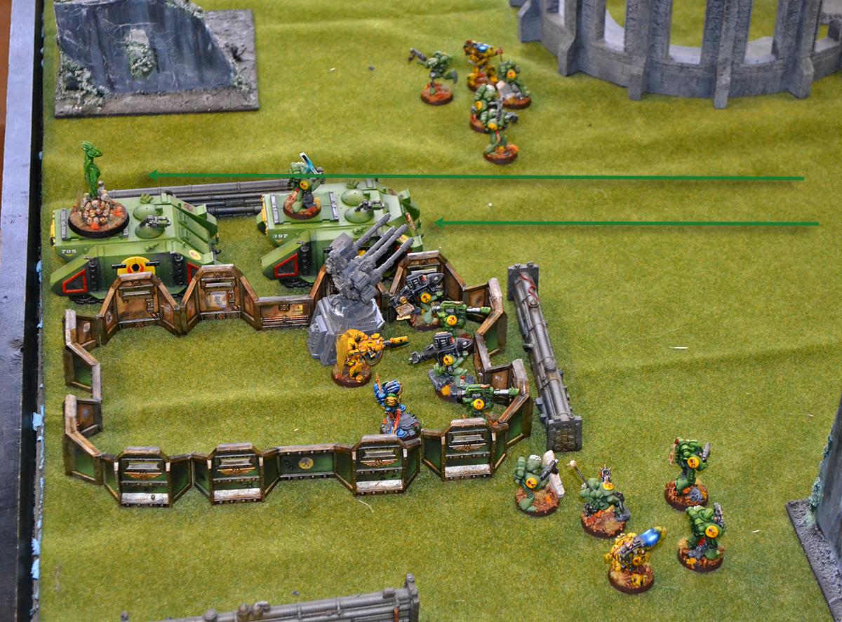 Battle Report, Necrons, Space Marines, Warhammer 40,000