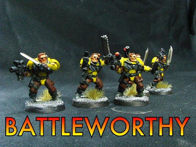 Imperial Fists, Scouts, Space Marines, Warhammer 40,000