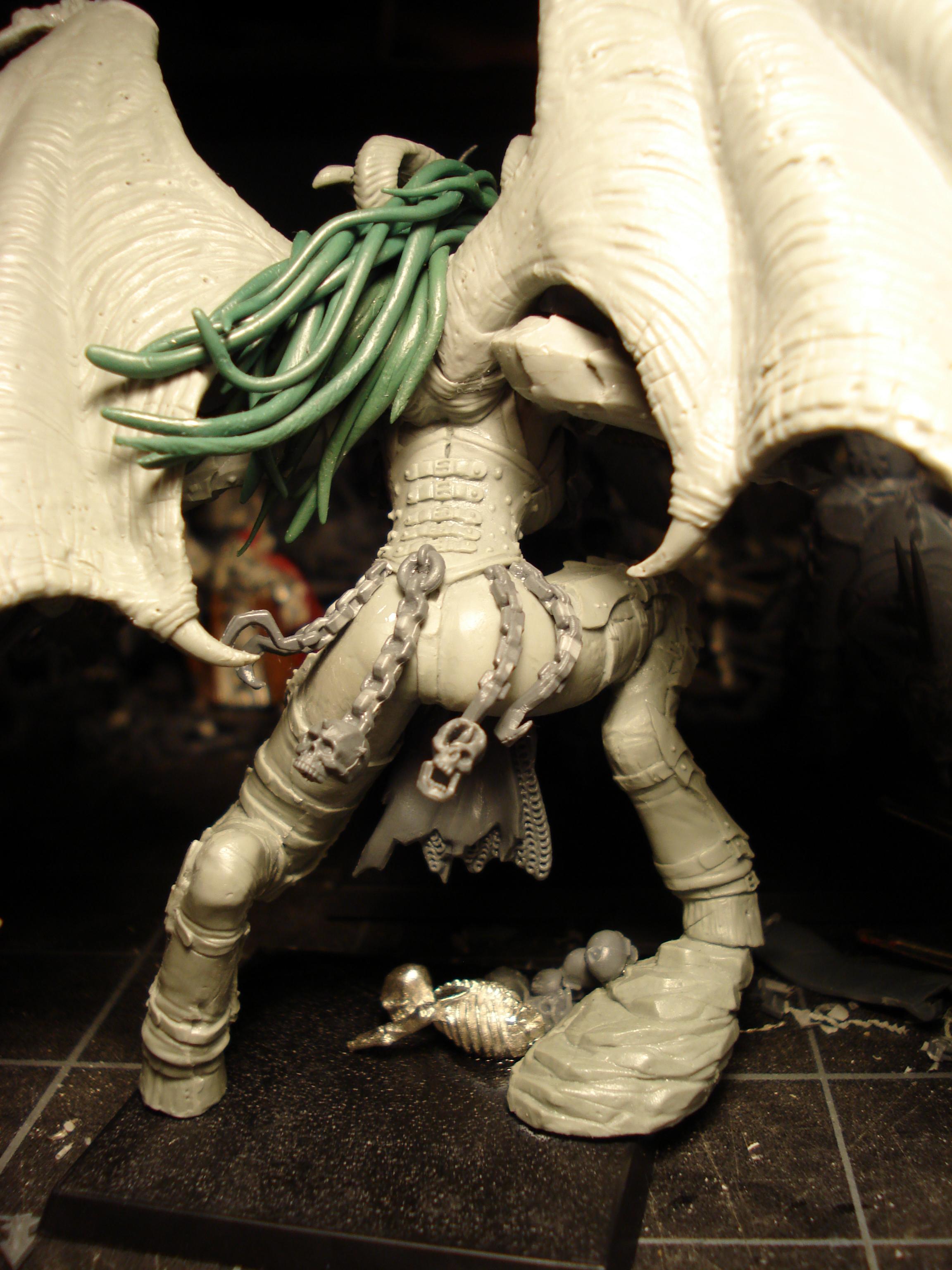 Armor, Chain, Daemon Prince, Khorne, Pleasure Demon, Skull, Swords, Ultraforge, Warriors Of Chaos, Winged