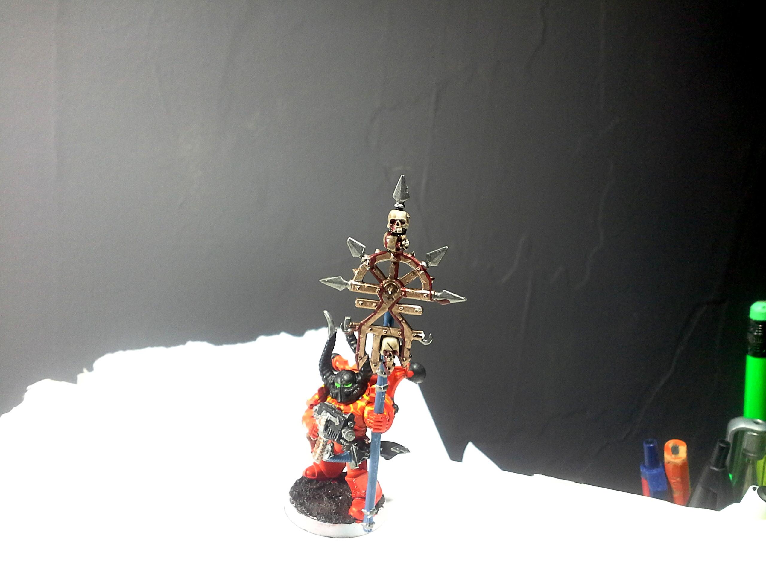 Chaos, Icon, Khorne, Sanctified Icon bearer