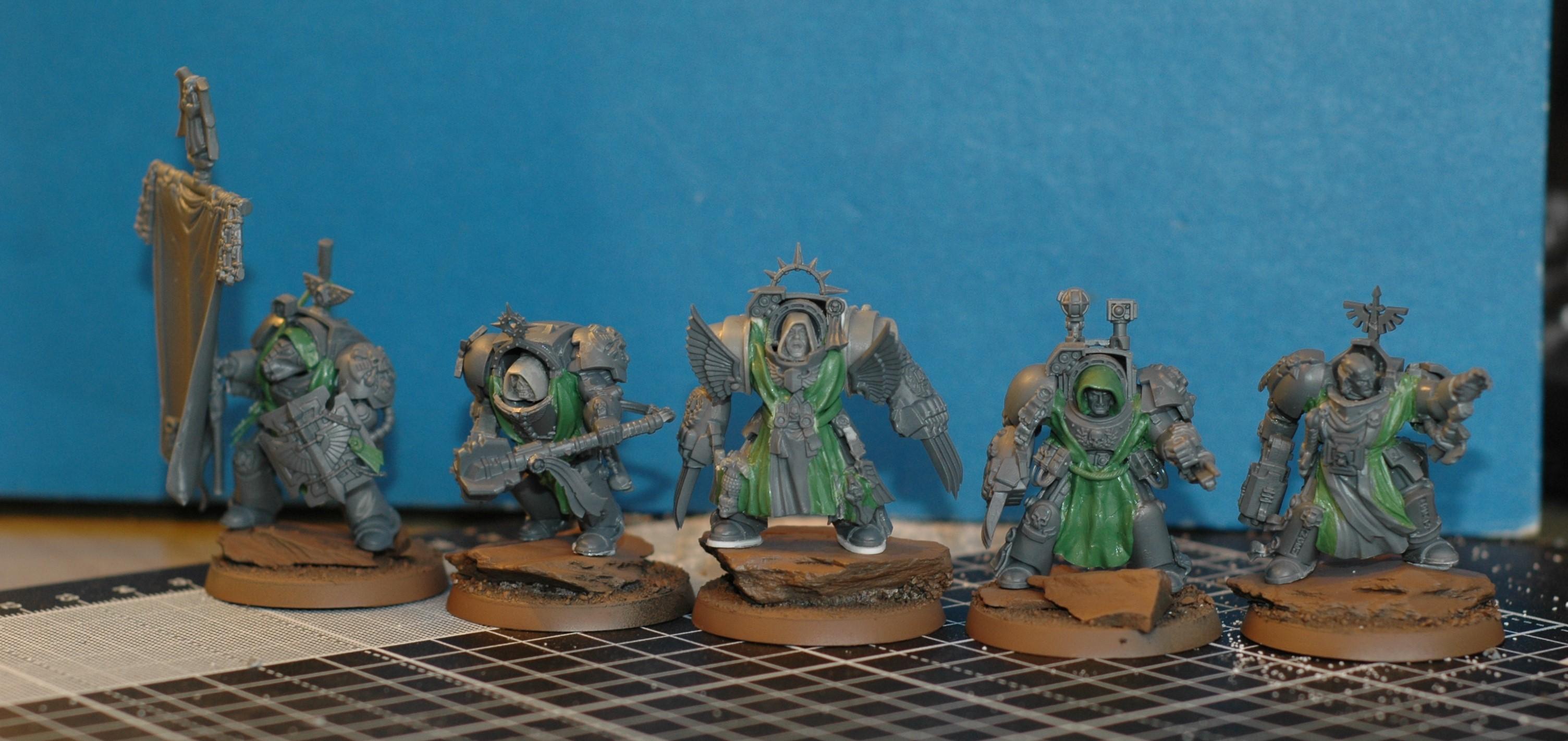 Conversion, Dark Angels, Deathwing, Kitbash, Terminator Armor