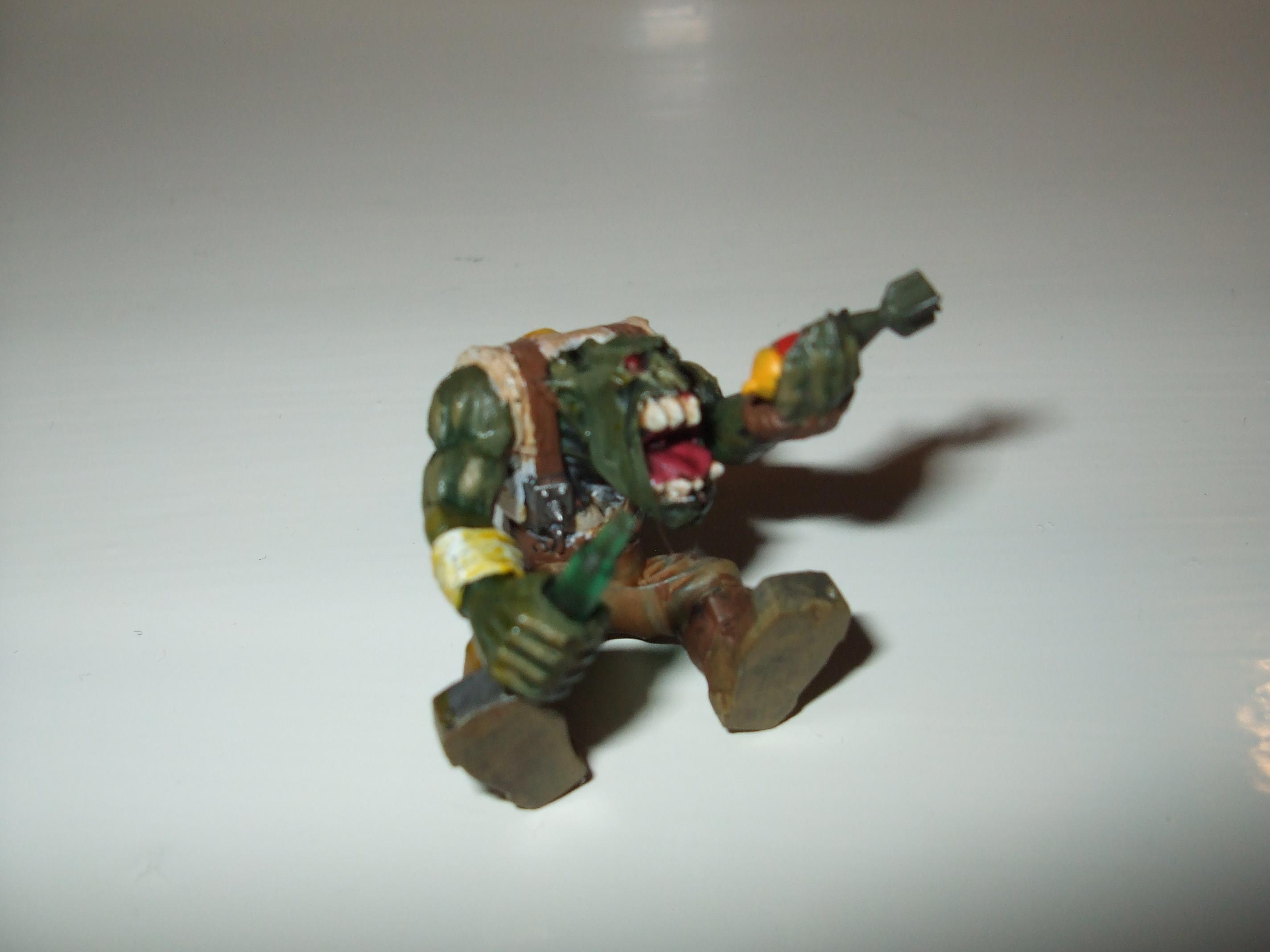 Ork with beer