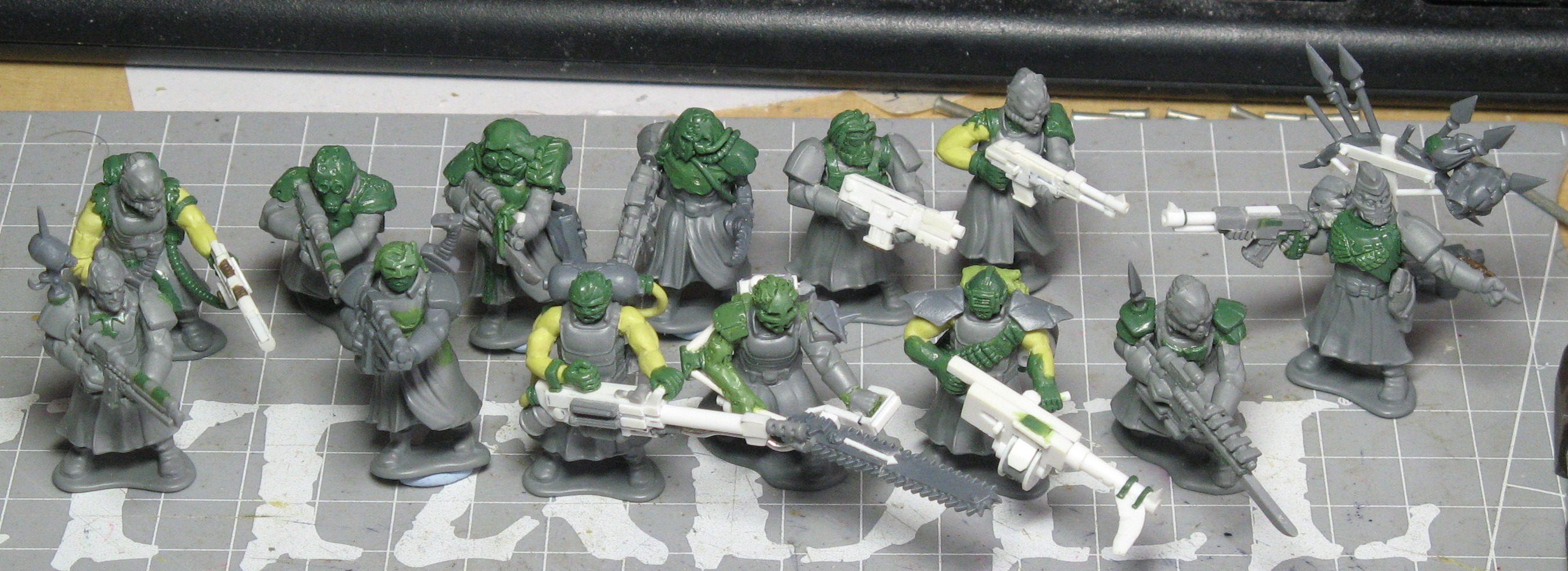 Chaos, Chaos Space Marines, Cultists, Greatcoats, Wargames Factory, Warhammer 40,000
