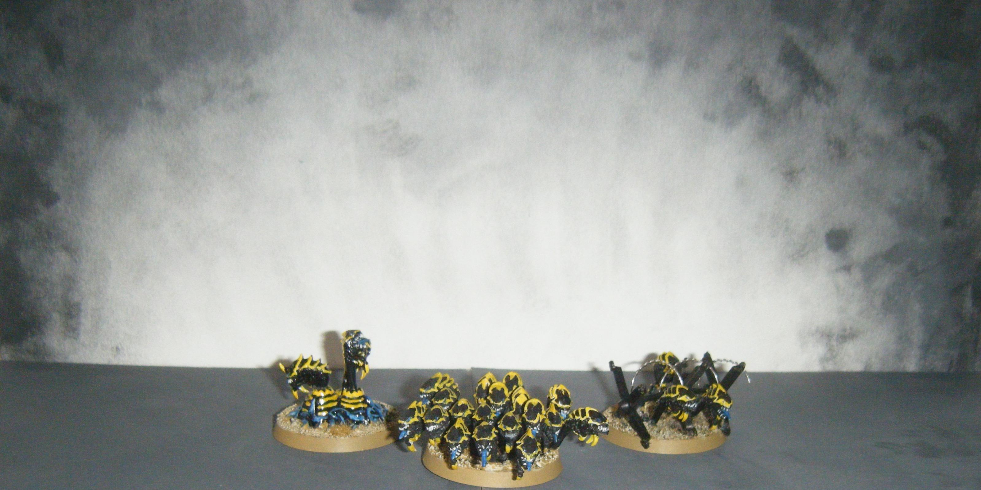 Nids, Objective Marker, Ripper Swarm, Sable, Sand, Tyranides, Tyranids, Voraces, Wasp