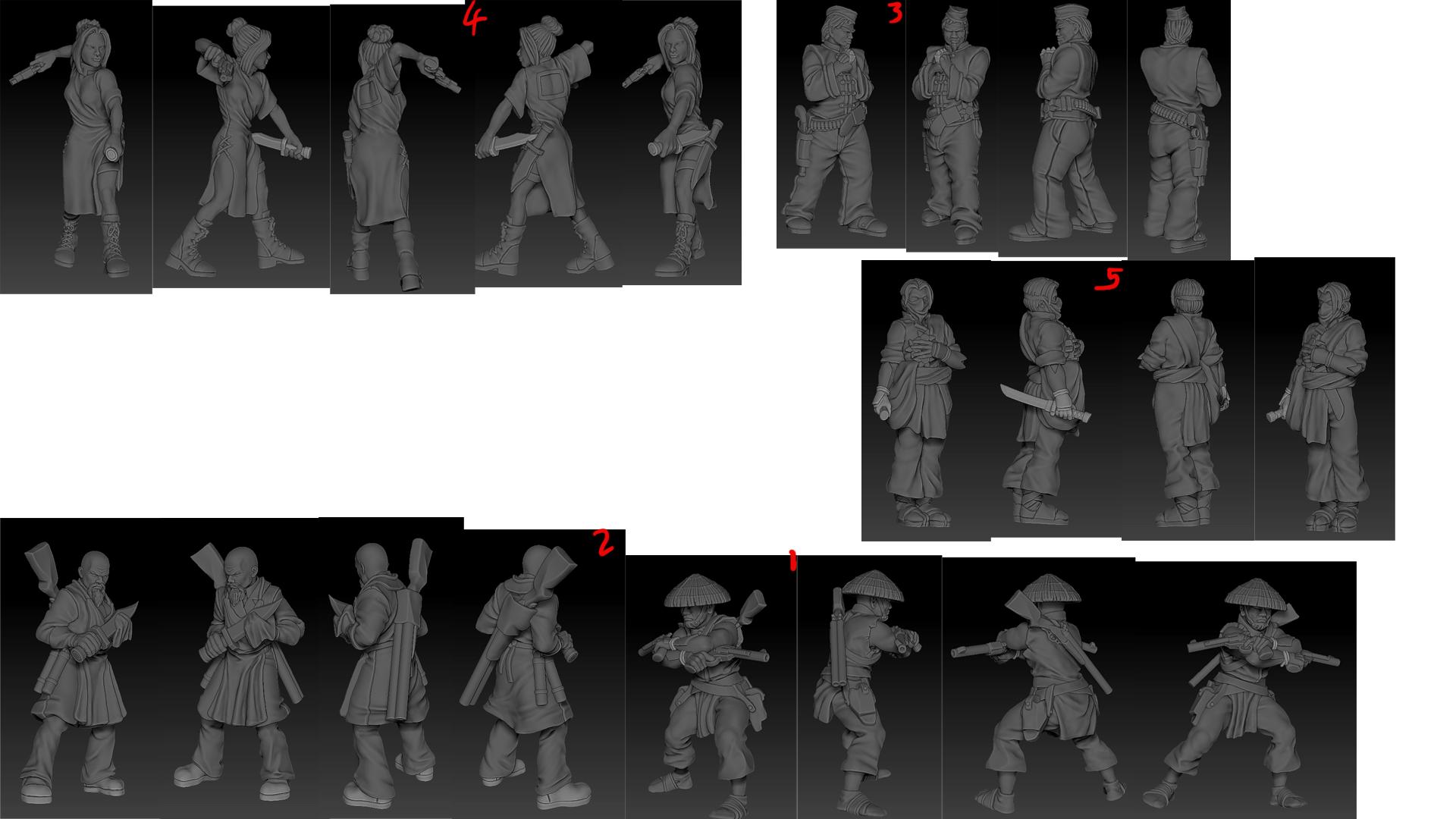 Secret Fist WIP
