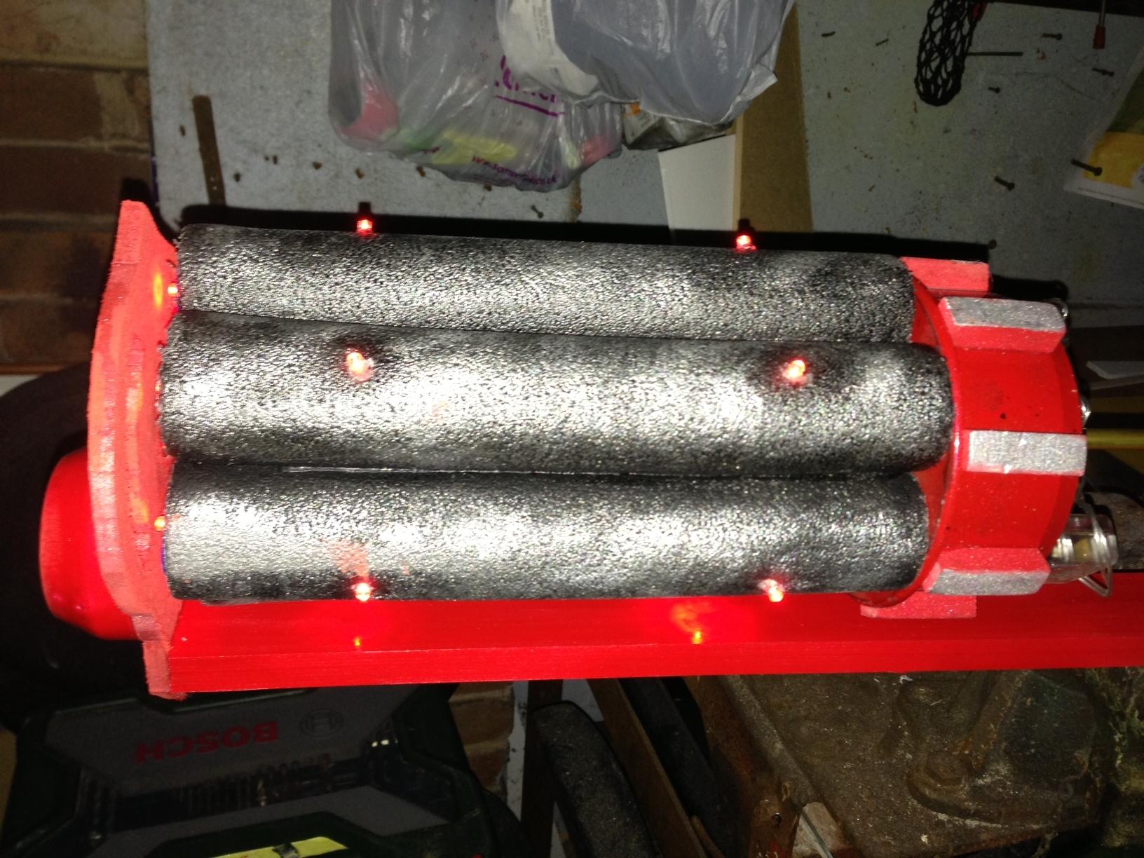 I have been adding the front, part of the bottom and the ball bearings