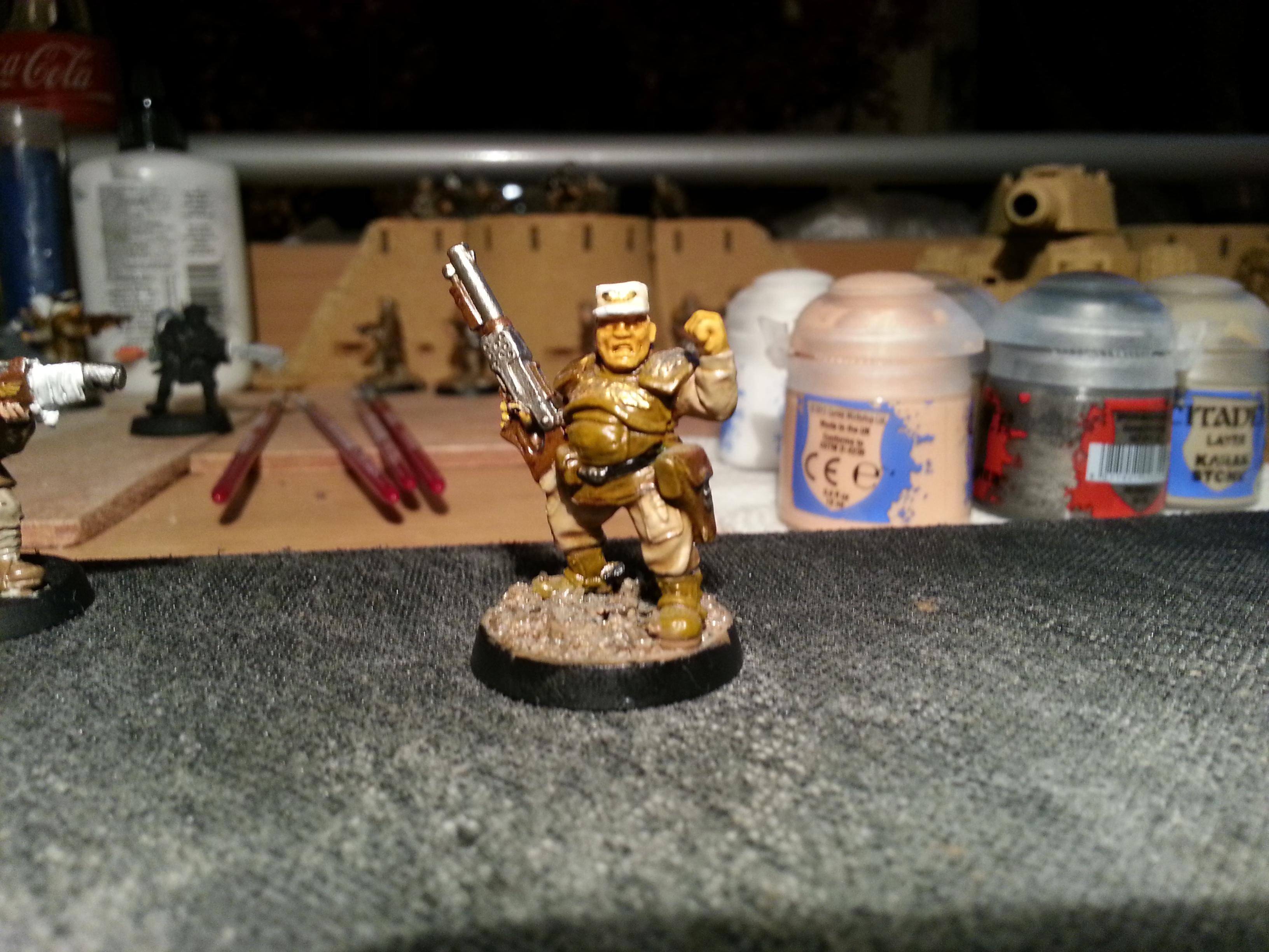 2nd Edition, Cadians, Dip, Imperial Guard, Lieutenant, Officer