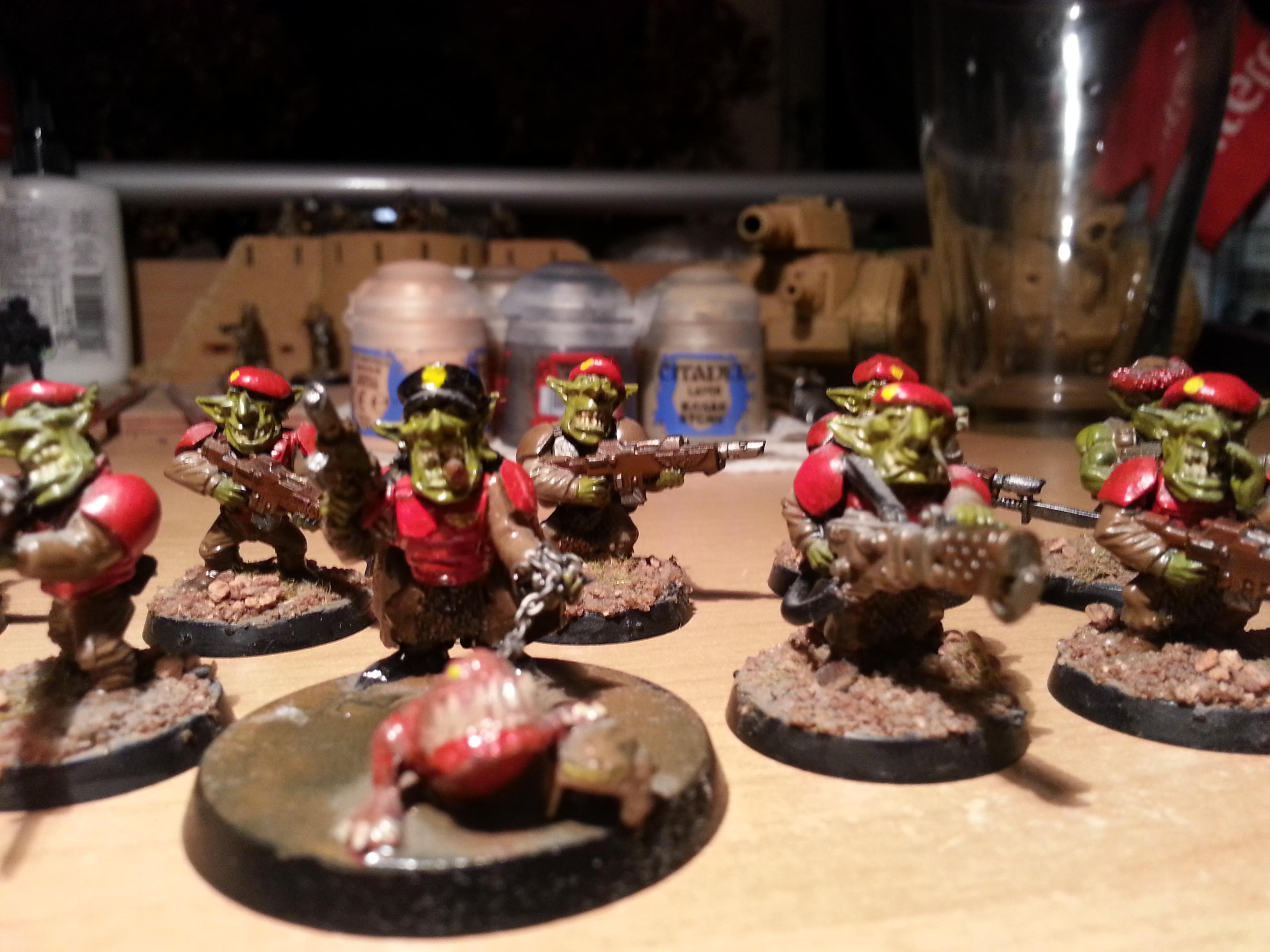 Rebel Grotz, Squigs, Rebel grotz commander