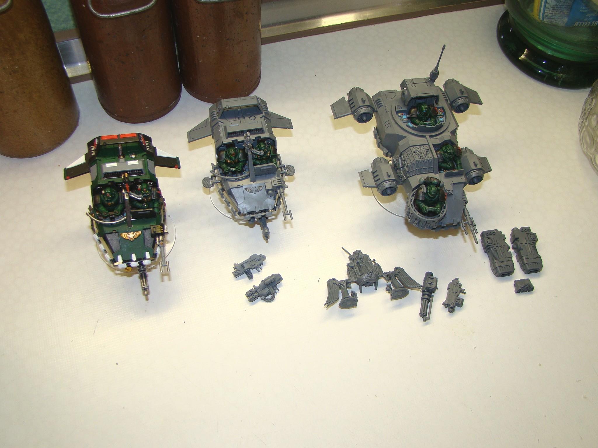Dark Angels, Space Marines, Warhammer 40,000, Work In Progress
