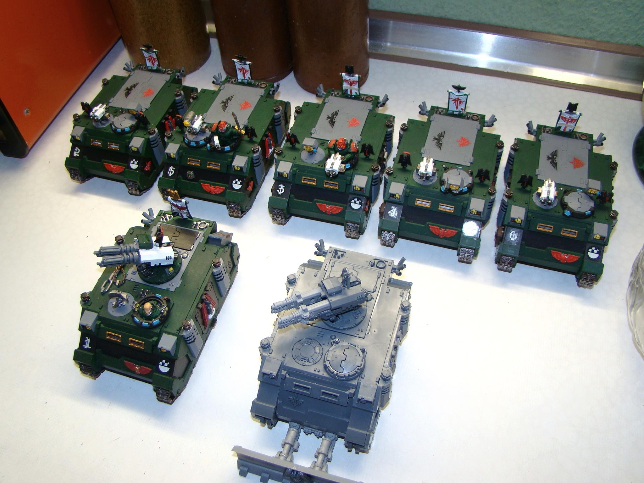 Dark Angels, Space Marines, Warhammer 40,000, Work In Progress