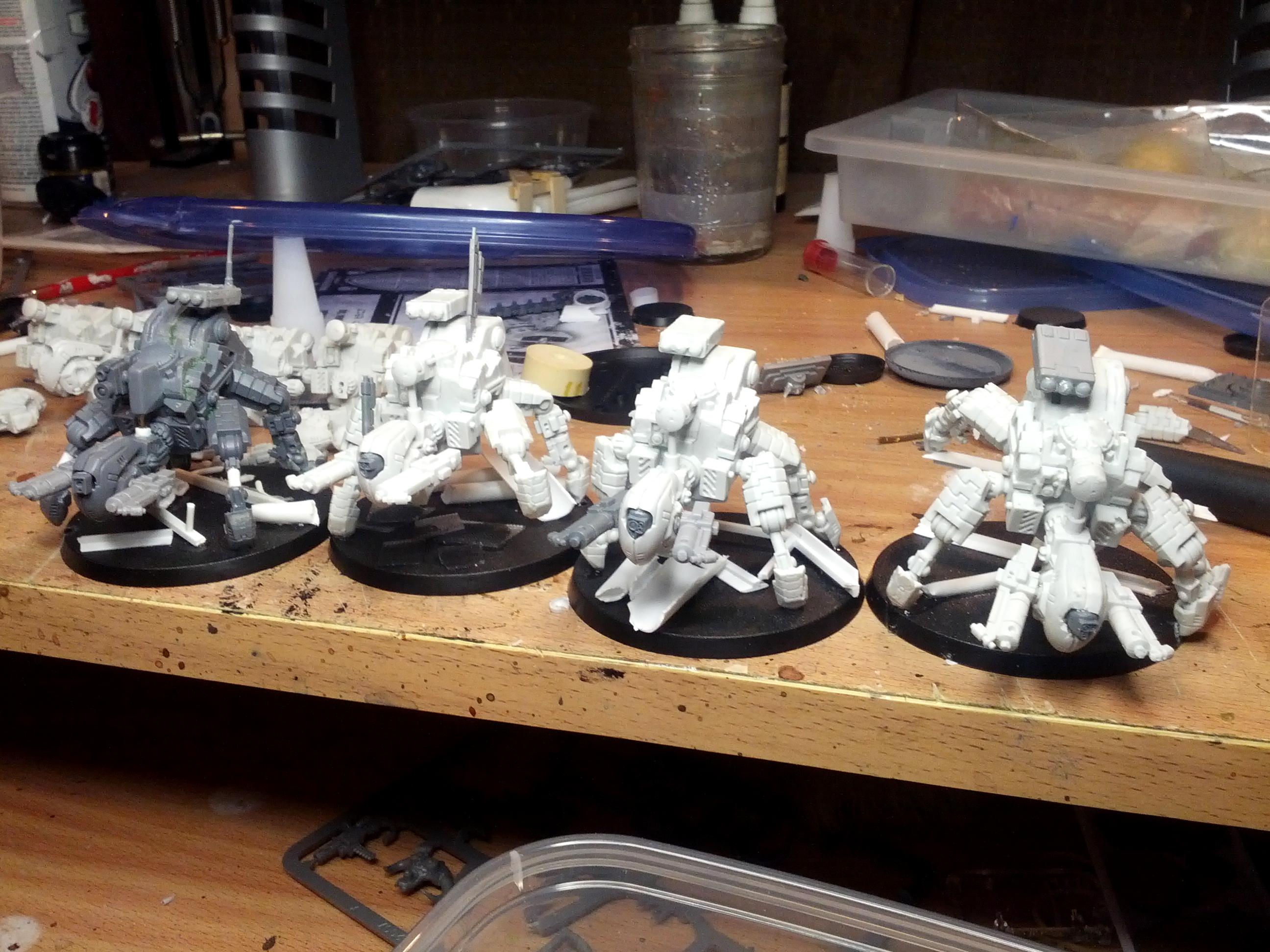 Battlesuit, Conversion, Molding, Tau