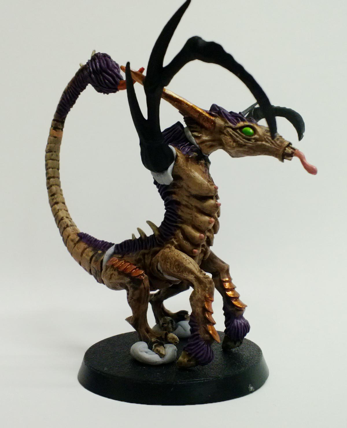 Conversion, Daemon Fiend, Daemon Fiend Of Slaanesh, Warhammer 40,000, Warhammer Fantasy, Work In Progress