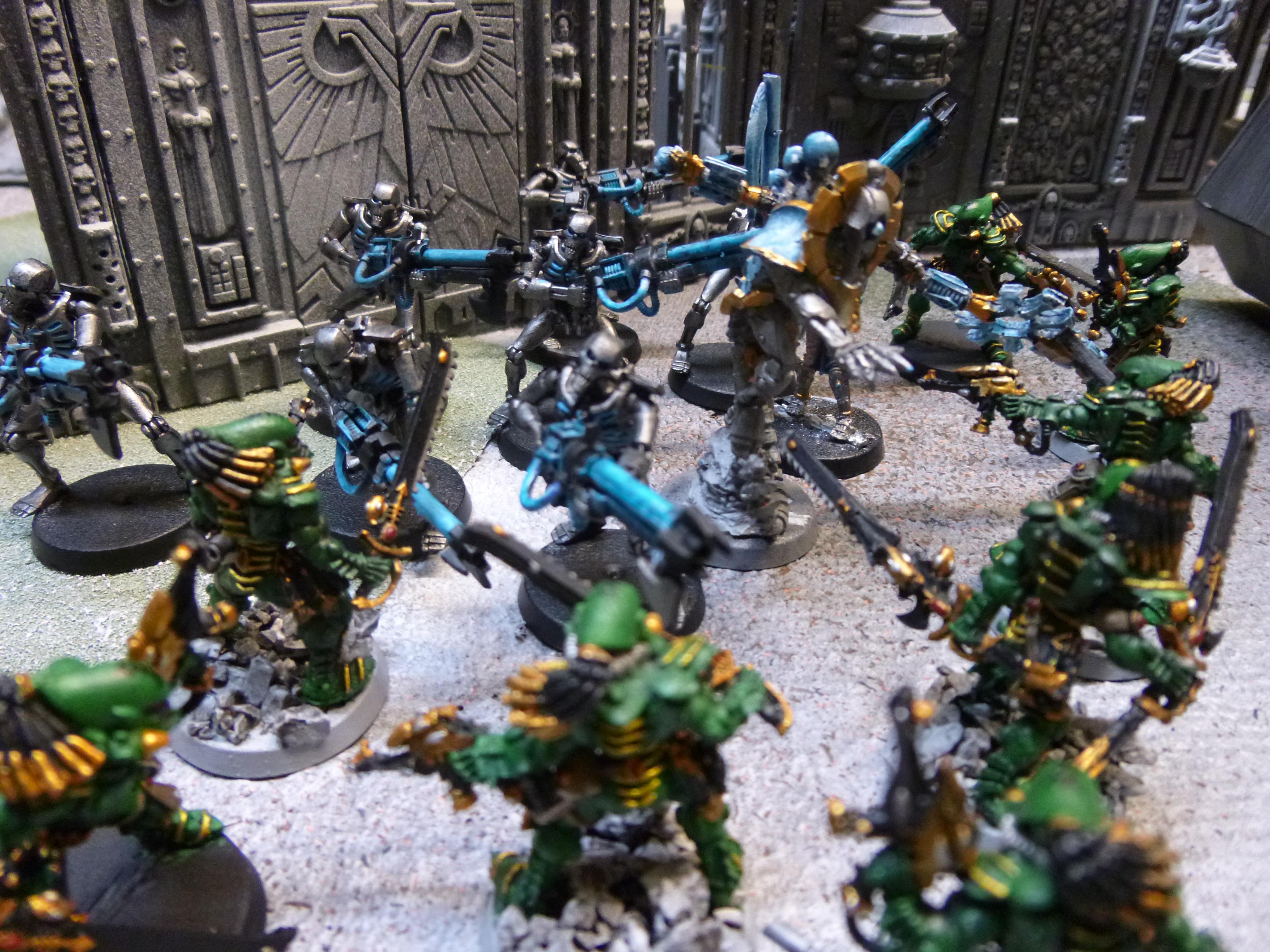 Cryptek, Eldar, Necrons, Striking Scorpions, Warriors